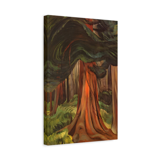 Emily Carr Red Cedar Canada Landscape - Canvas Wall Art Print