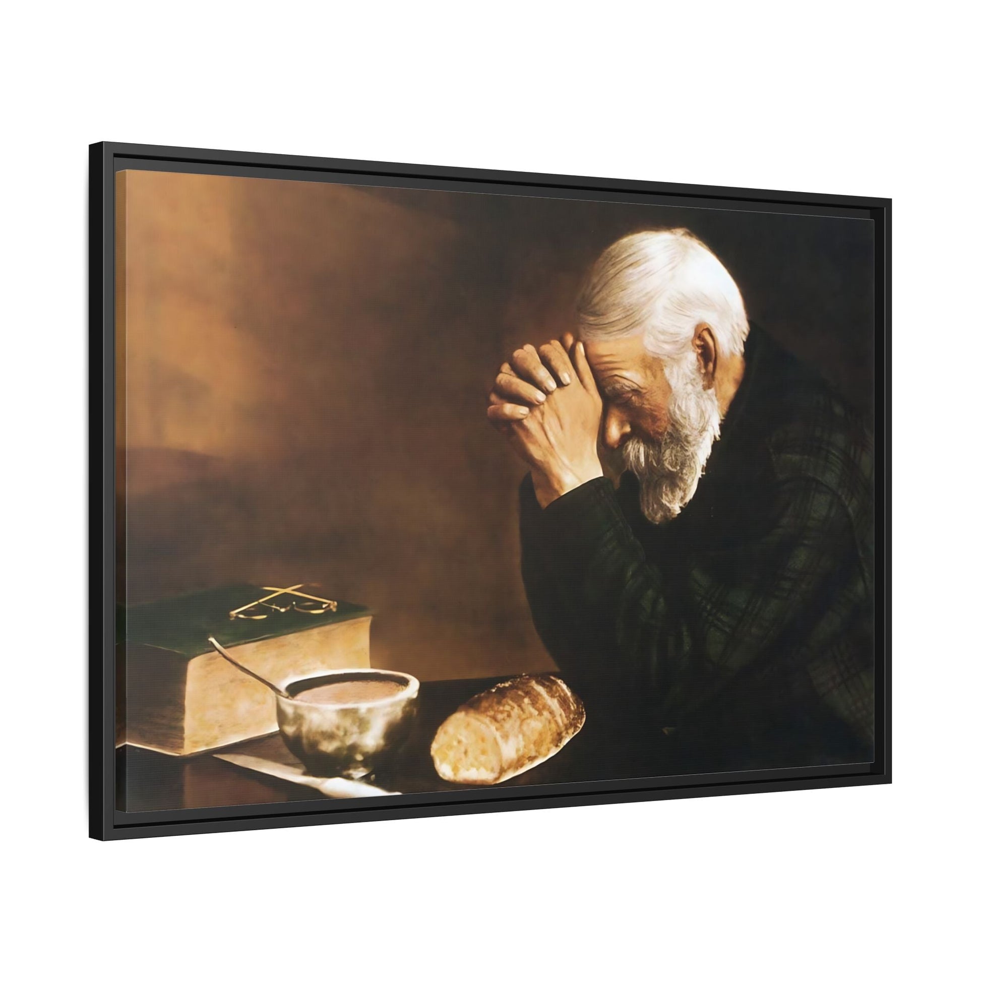 Eric Enstrom Grace Picture - Framed Canvas Wall Art Prints