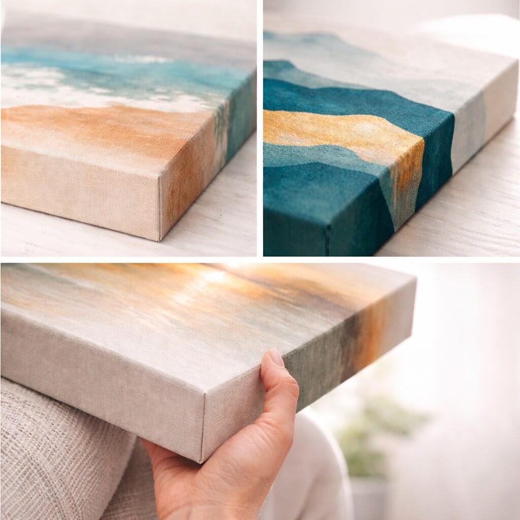 Floral Bougainvillea Pink Canvas Print – Living Room, Above Sofa - YesArtYes