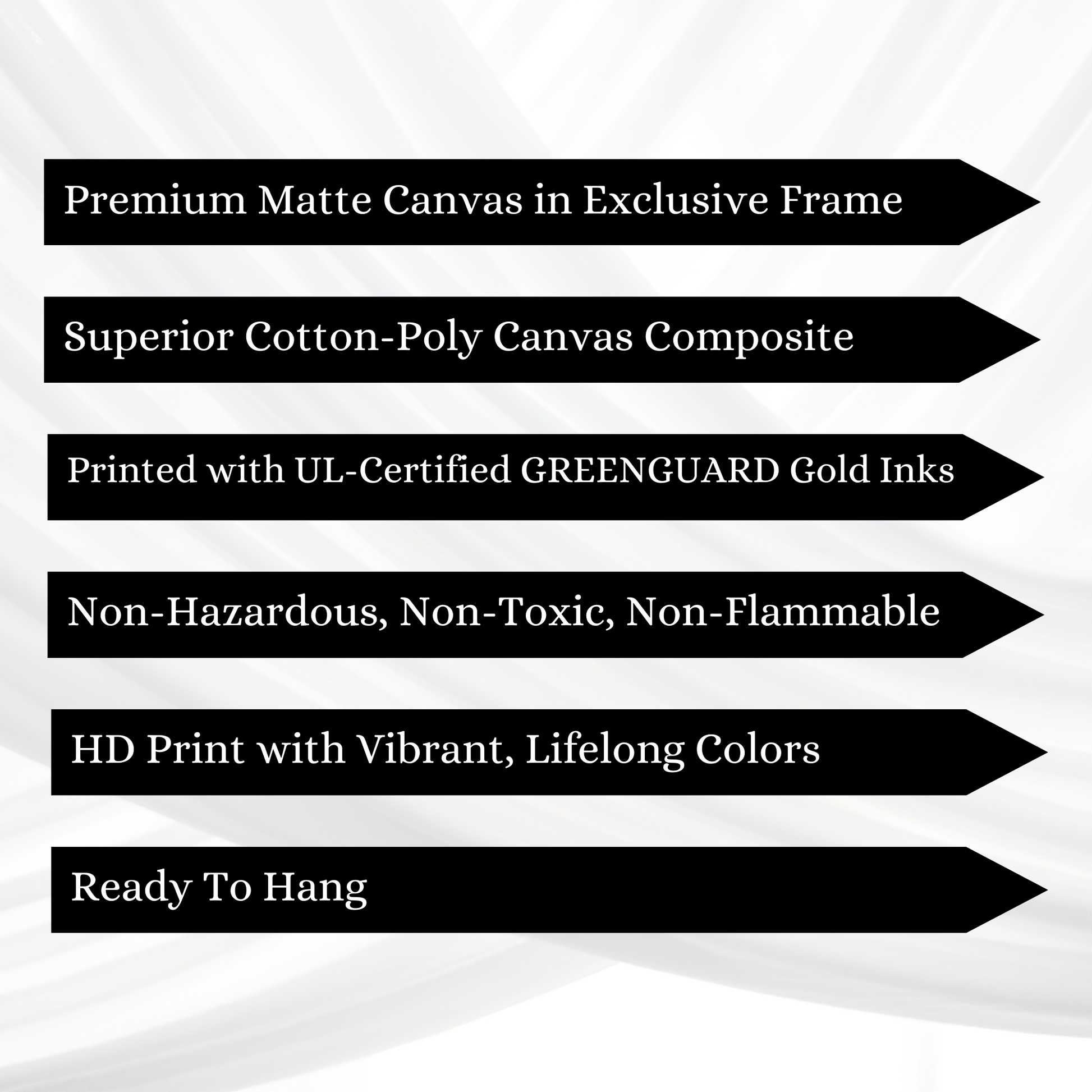 Framed Abstract Gold White Canvas Print - Modern Home Decor Artwork - YesArtYes