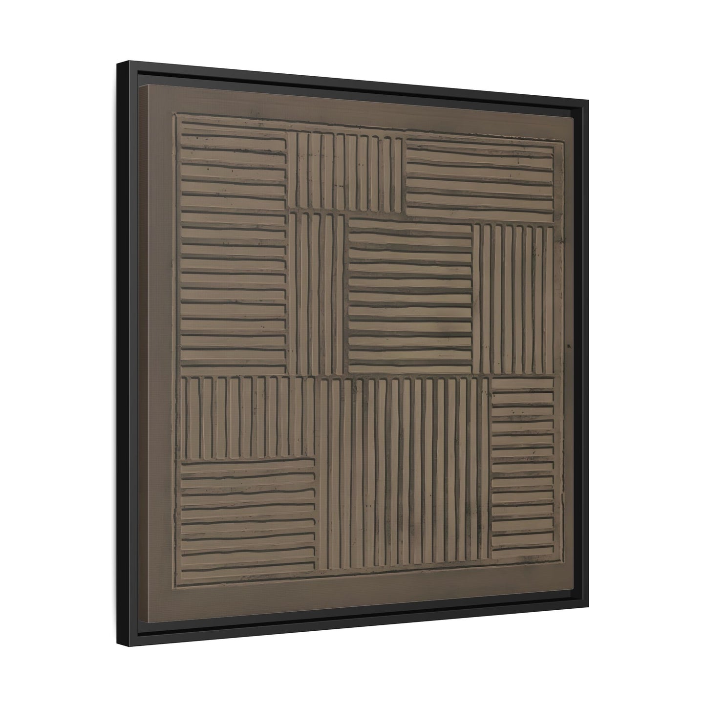 Framed Japanese Canvas Wabi - Sabi Abstract Minimalist Print - YesArtYes