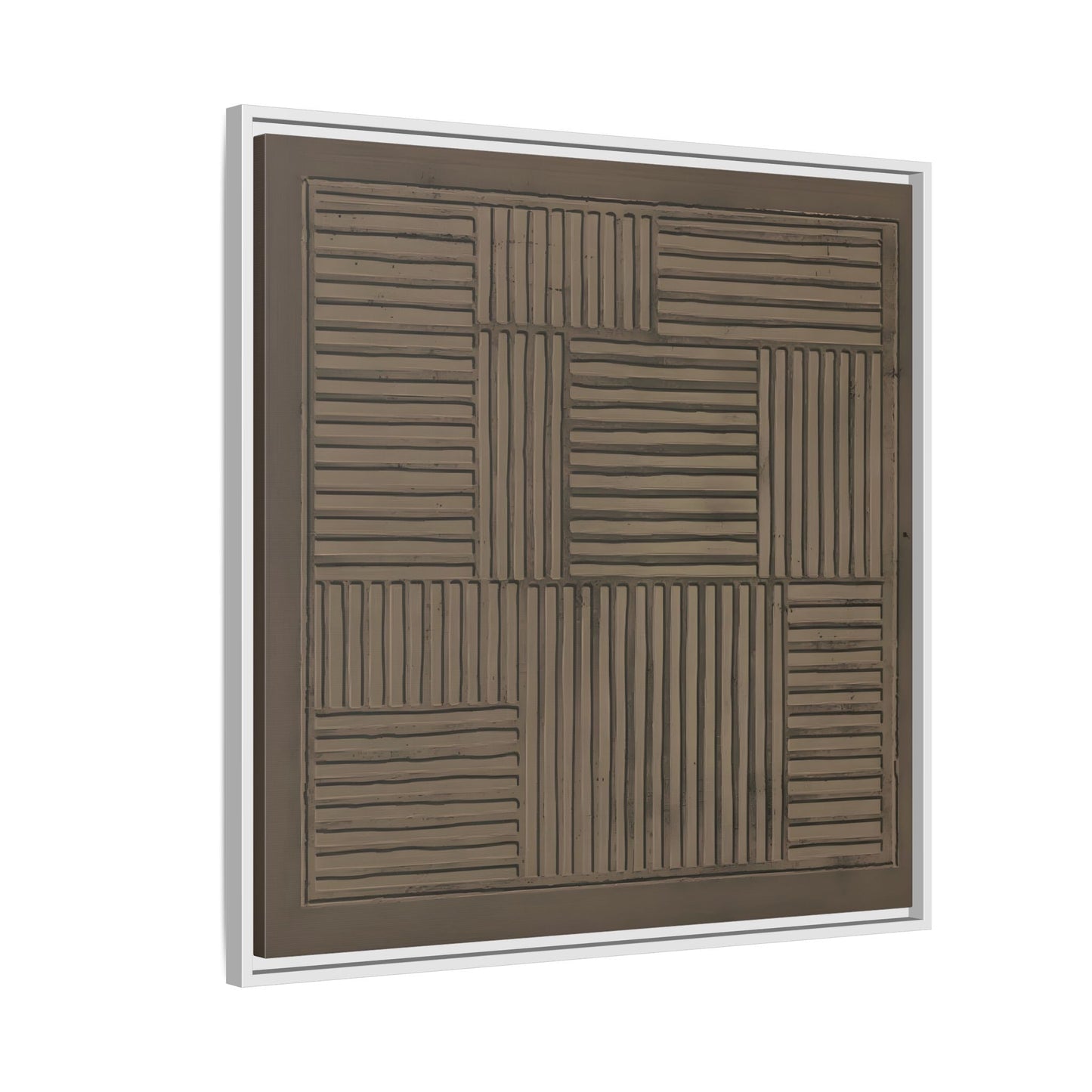 Framed Japanese Canvas Wabi - Sabi Abstract Minimalist Print - YesArtYes
