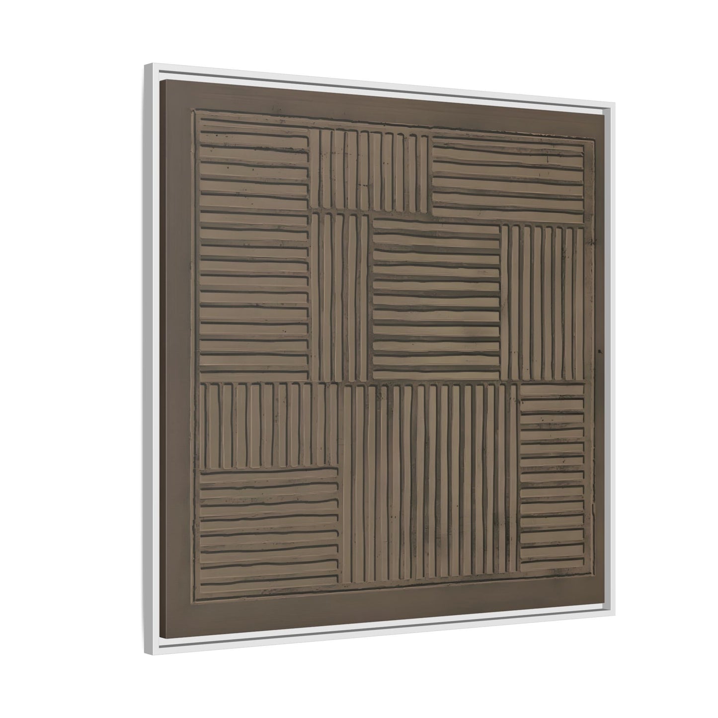 Framed Japanese Canvas Wabi - Sabi Abstract Minimalist Print - YesArtYes