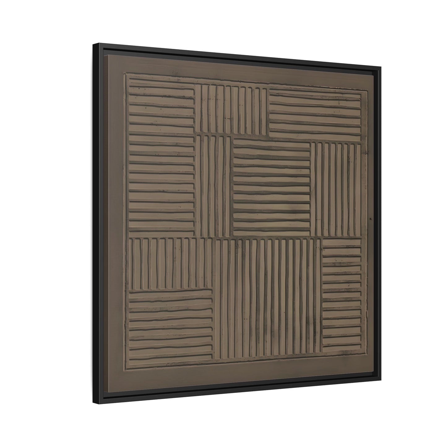 Framed Japanese Canvas Wabi - Sabi Abstract Minimalist Print - YesArtYes