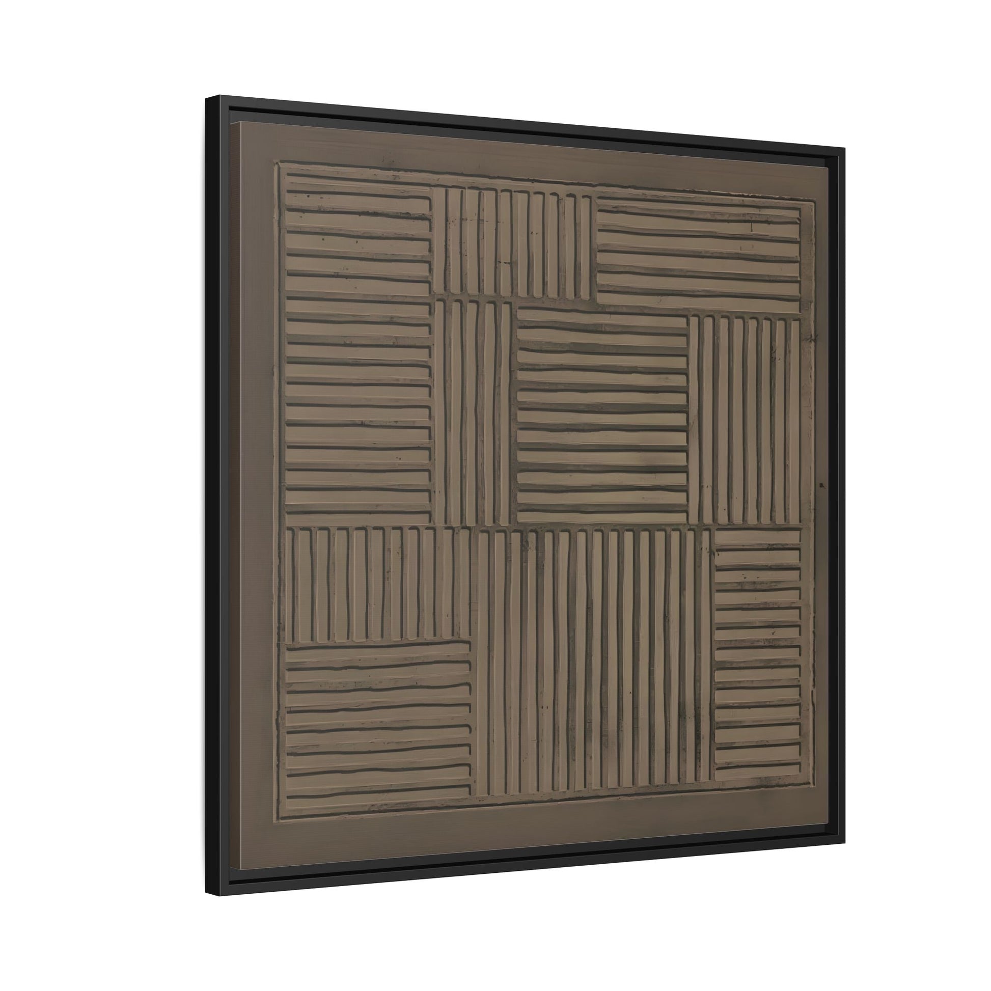 Framed Japanese Canvas Wabi - Sabi Abstract Minimalist Print - YesArtYes