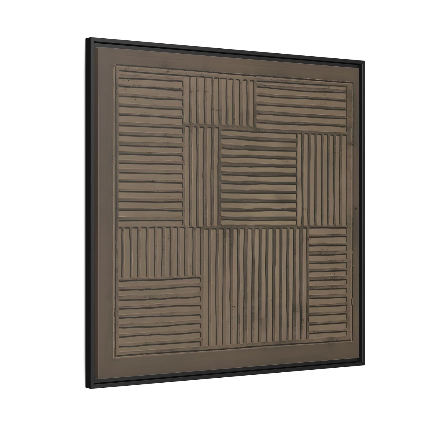 Framed Japanese Canvas Wabi - Sabi Abstract Minimalist Print - YesArtYes