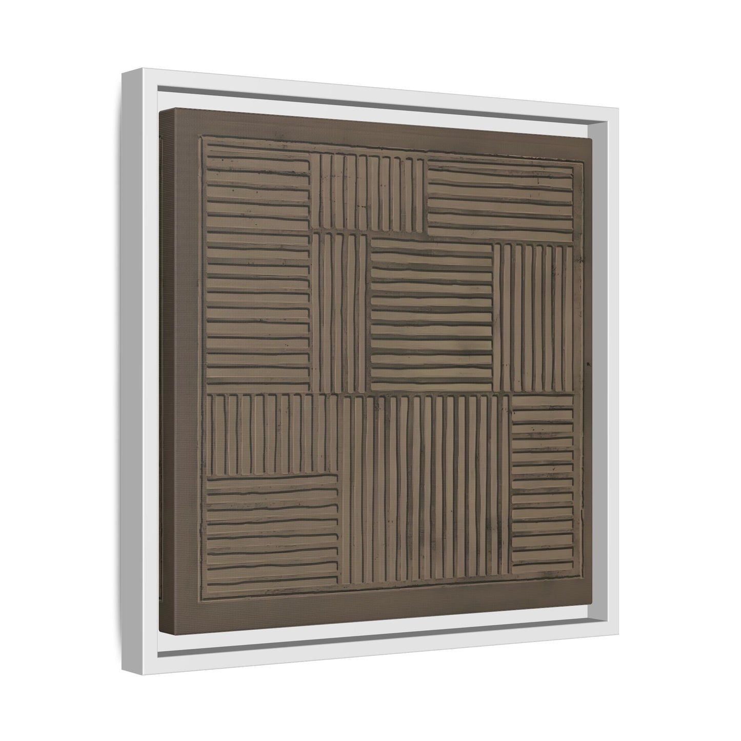 Framed Japanese Canvas Wabi - Sabi Abstract Minimalist Print - YesArtYes