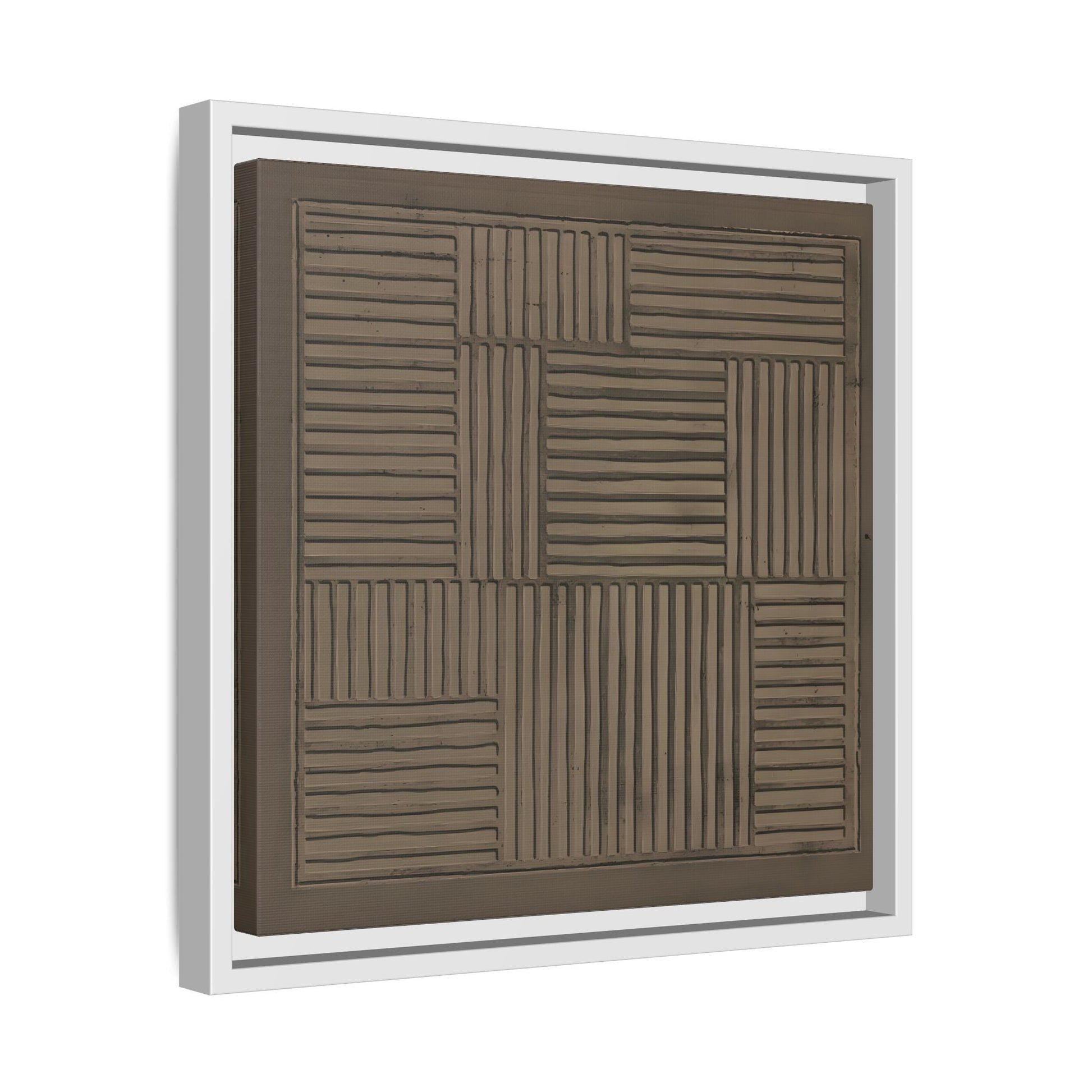 Framed Japanese Canvas Wabi - Sabi Abstract Minimalist Print - YesArtYes