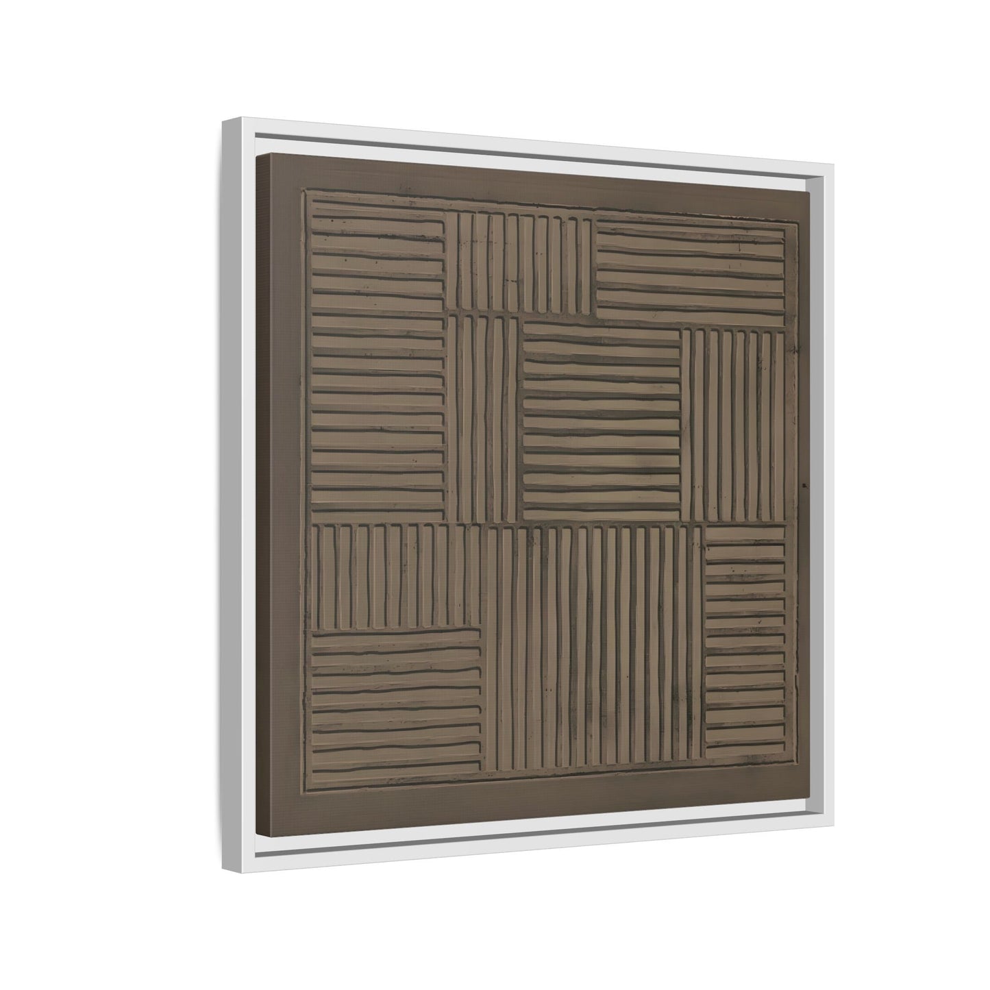 Framed Japanese Canvas Wabi - Sabi Abstract Minimalist Print - YesArtYes