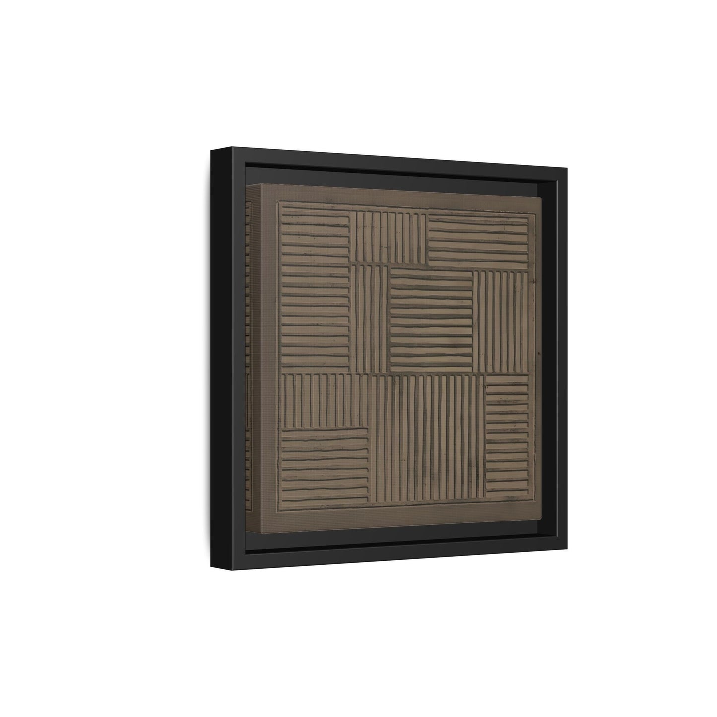 Framed Japanese Canvas Wabi - Sabi Abstract Minimalist Print - YesArtYes