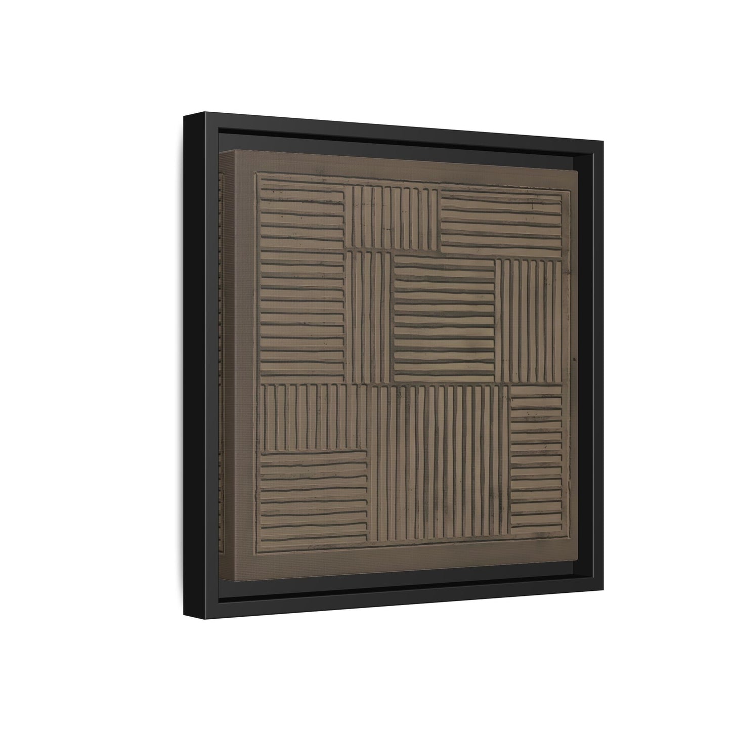 Framed Japanese Canvas Wabi - Sabi Abstract Minimalist Print - YesArtYes