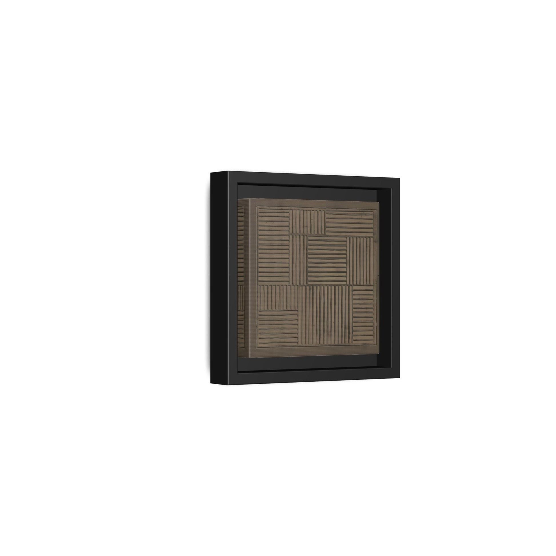Framed Japanese Canvas Wabi - Sabi Abstract Minimalist Print - YesArtYes