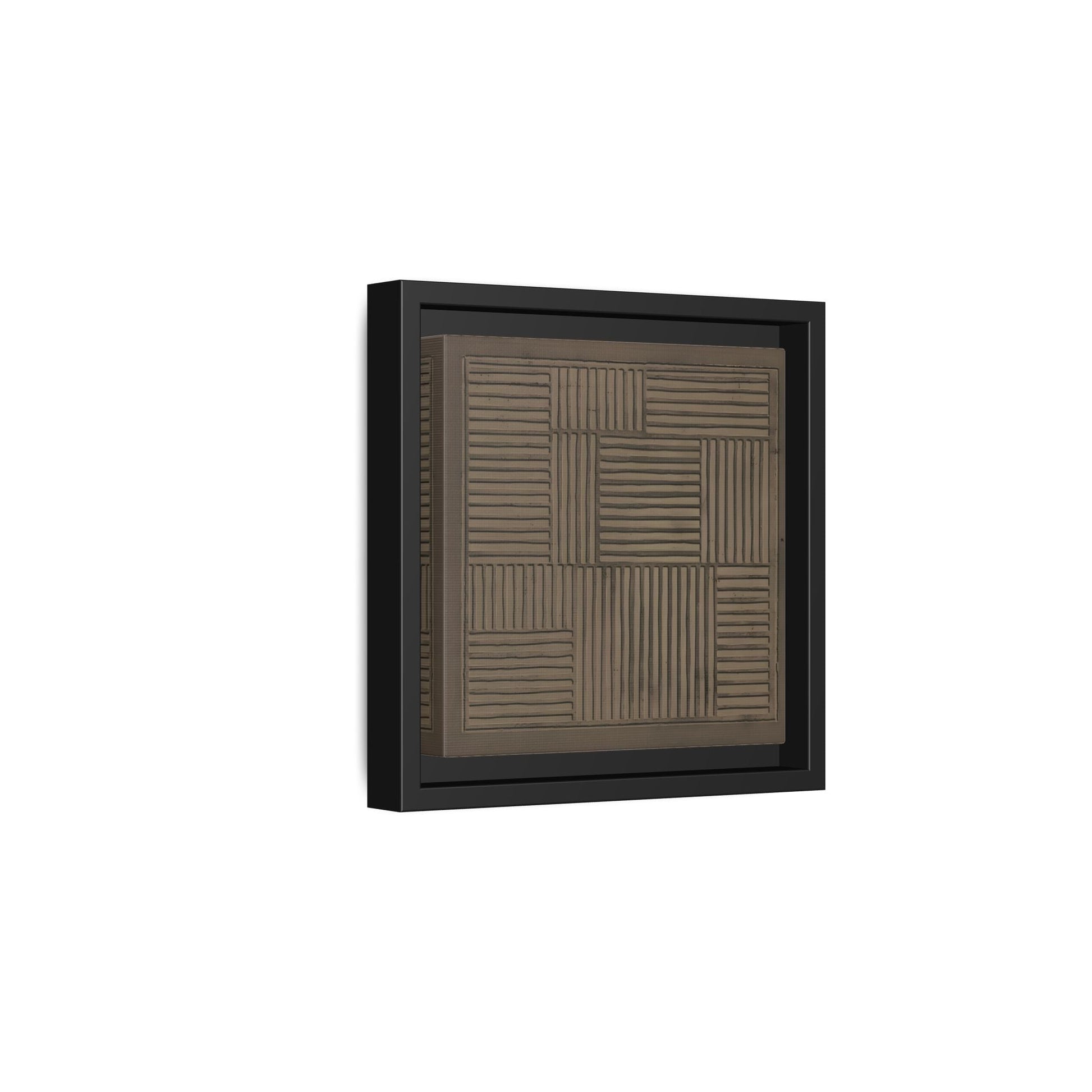 Framed Japanese Canvas Wabi - Sabi Abstract Minimalist Print - YesArtYes