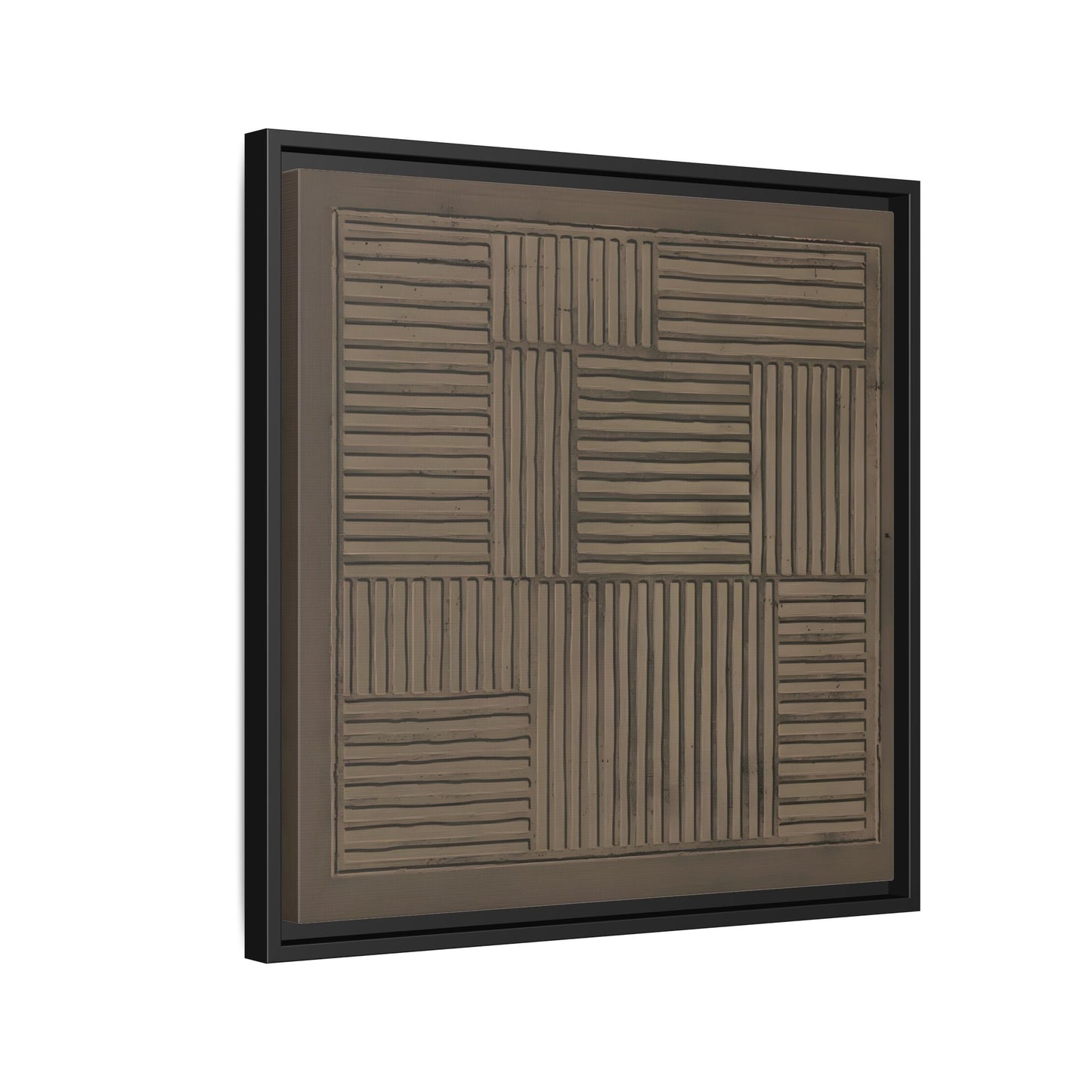 Framed Japanese Canvas Wabi - Sabi Abstract Minimalist Print - YesArtYes