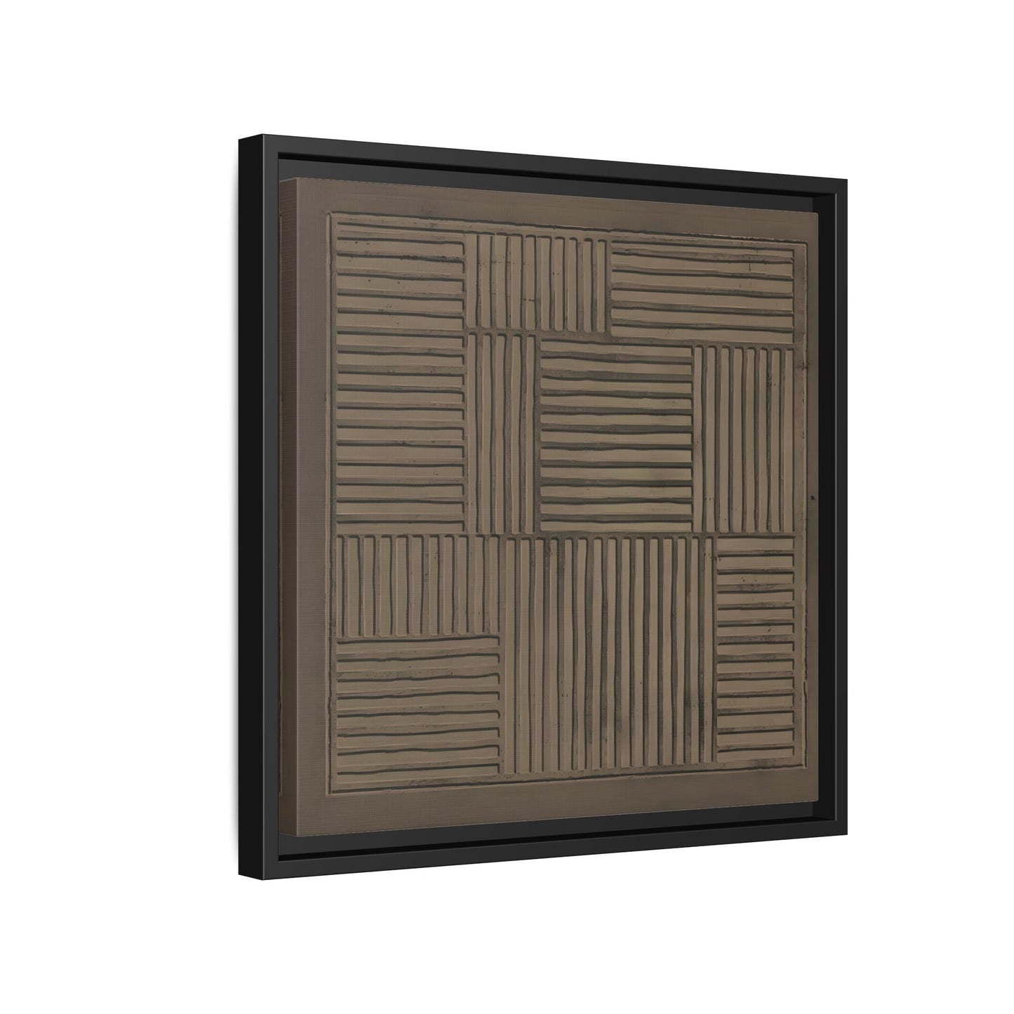 Framed Japanese Canvas Wabi - Sabi Abstract Minimalist Print - YesArtYes