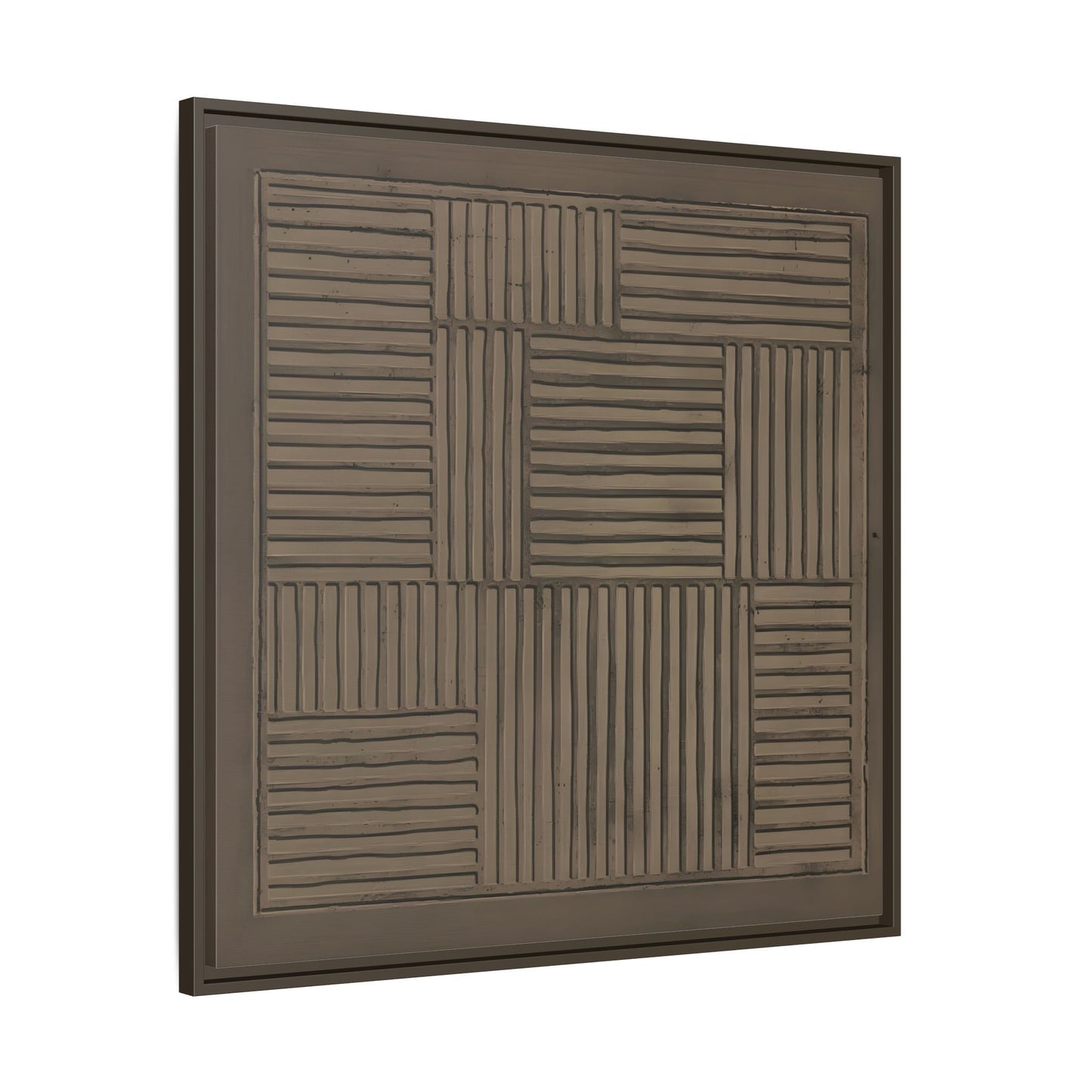 Framed Japanese Canvas Wabi - Sabi Abstract Minimalist Print - YesArtYes