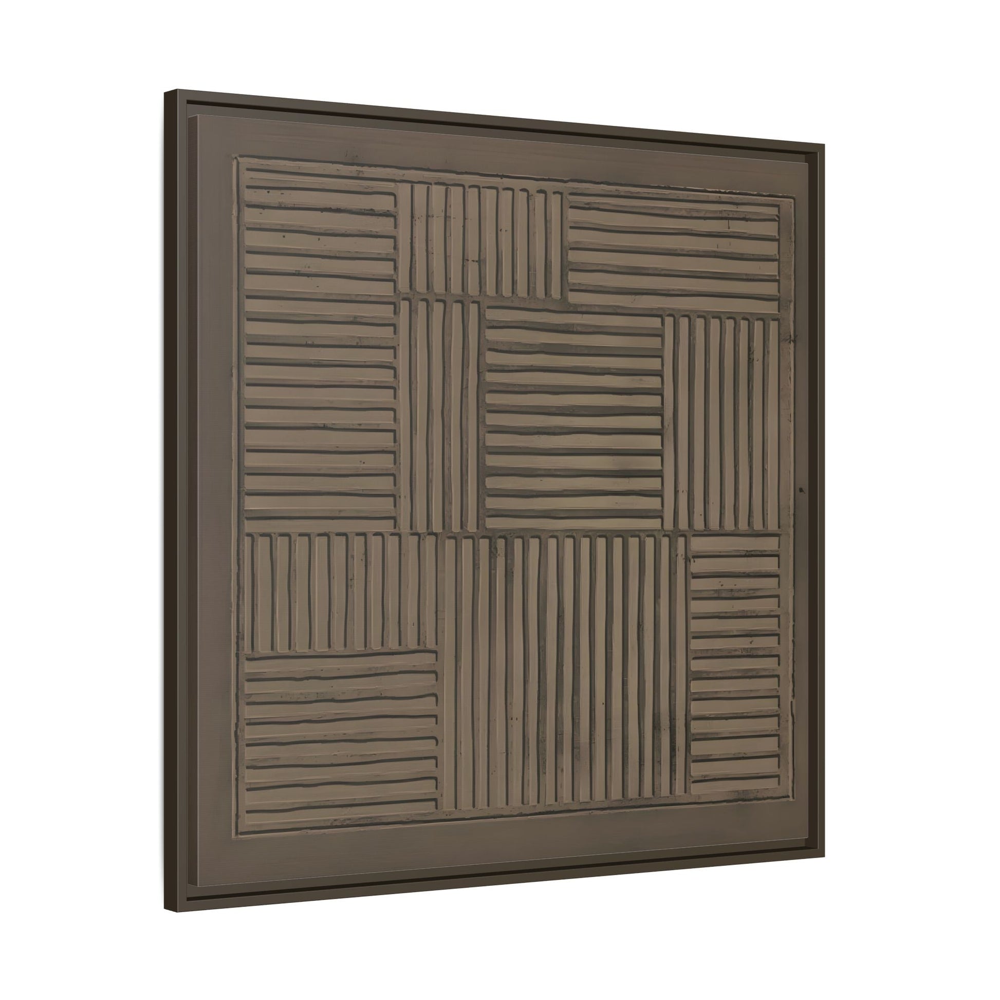 Framed Japanese Canvas Wabi - Sabi Abstract Minimalist Print - YesArtYes