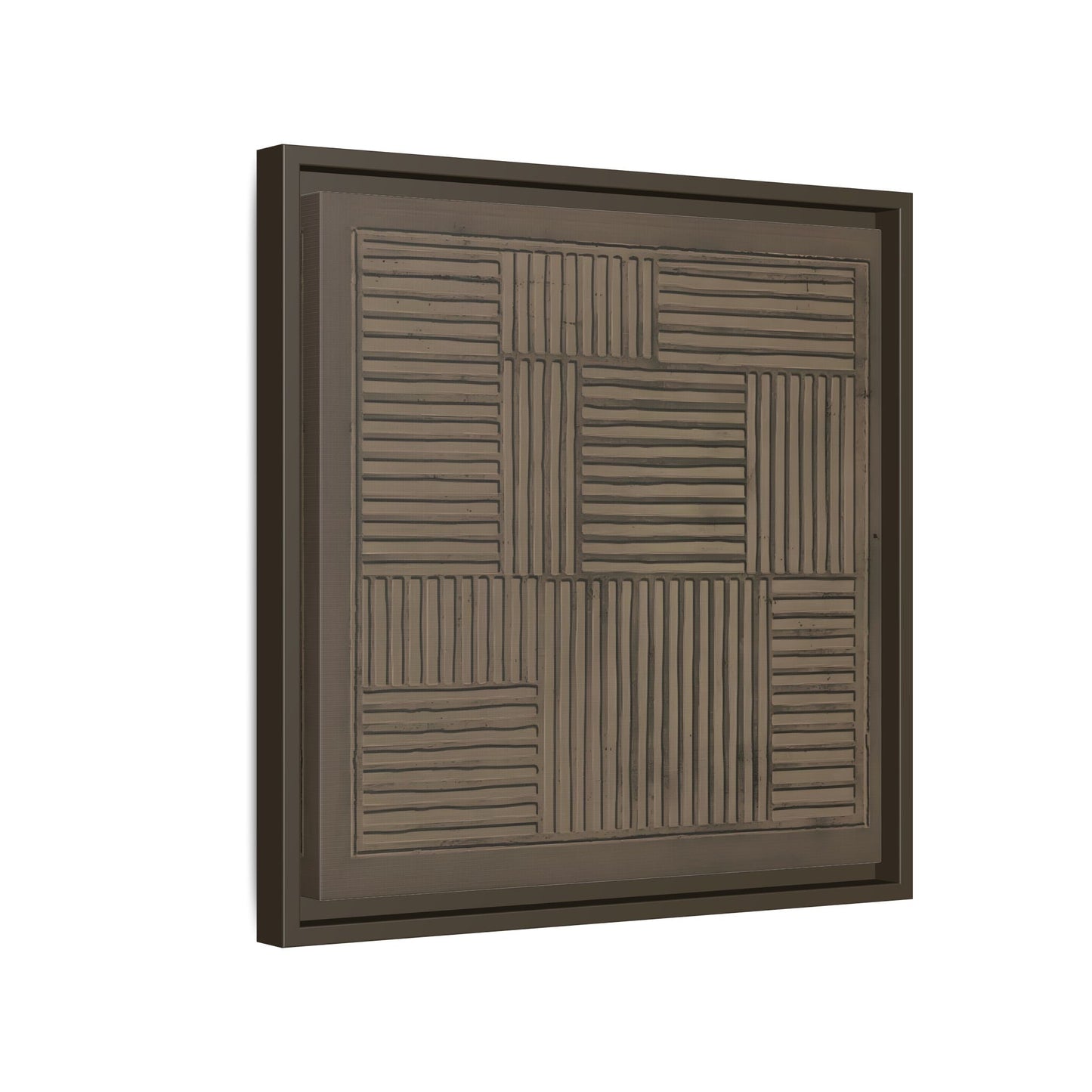 Framed Japanese Canvas Wabi - Sabi Abstract Minimalist Print - YesArtYes