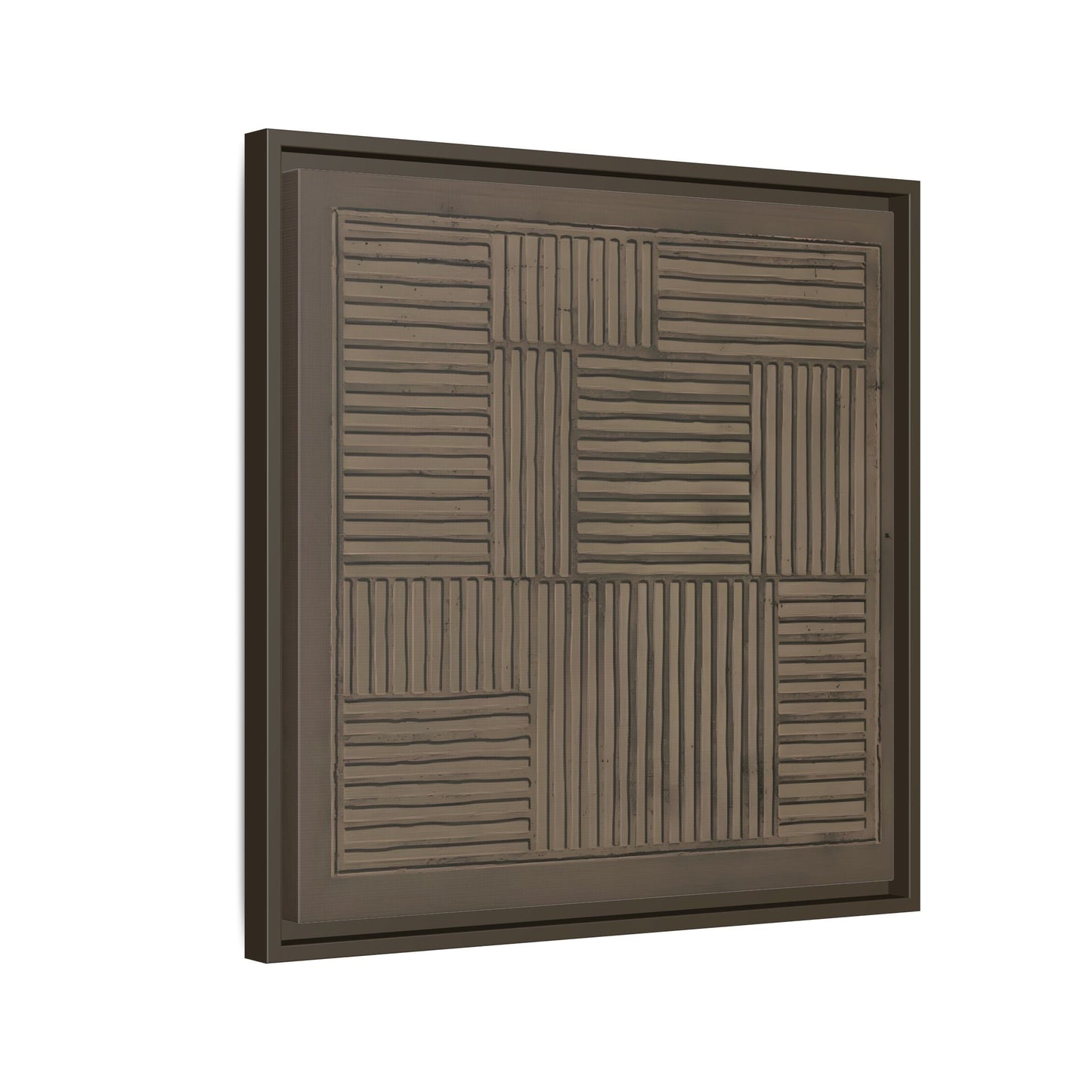 Framed Japanese Canvas Wabi - Sabi Abstract Minimalist Print - YesArtYes
