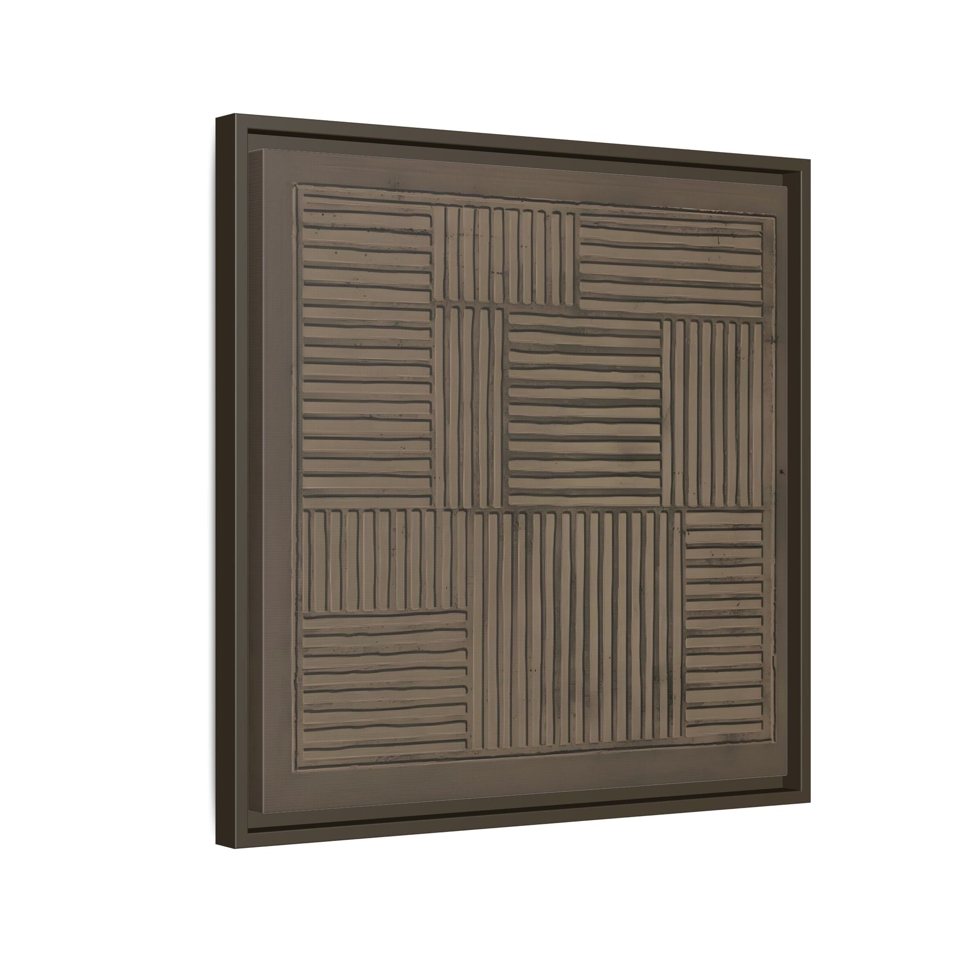 Framed Japanese Canvas Wabi - Sabi Abstract Minimalist Print - YesArtYes