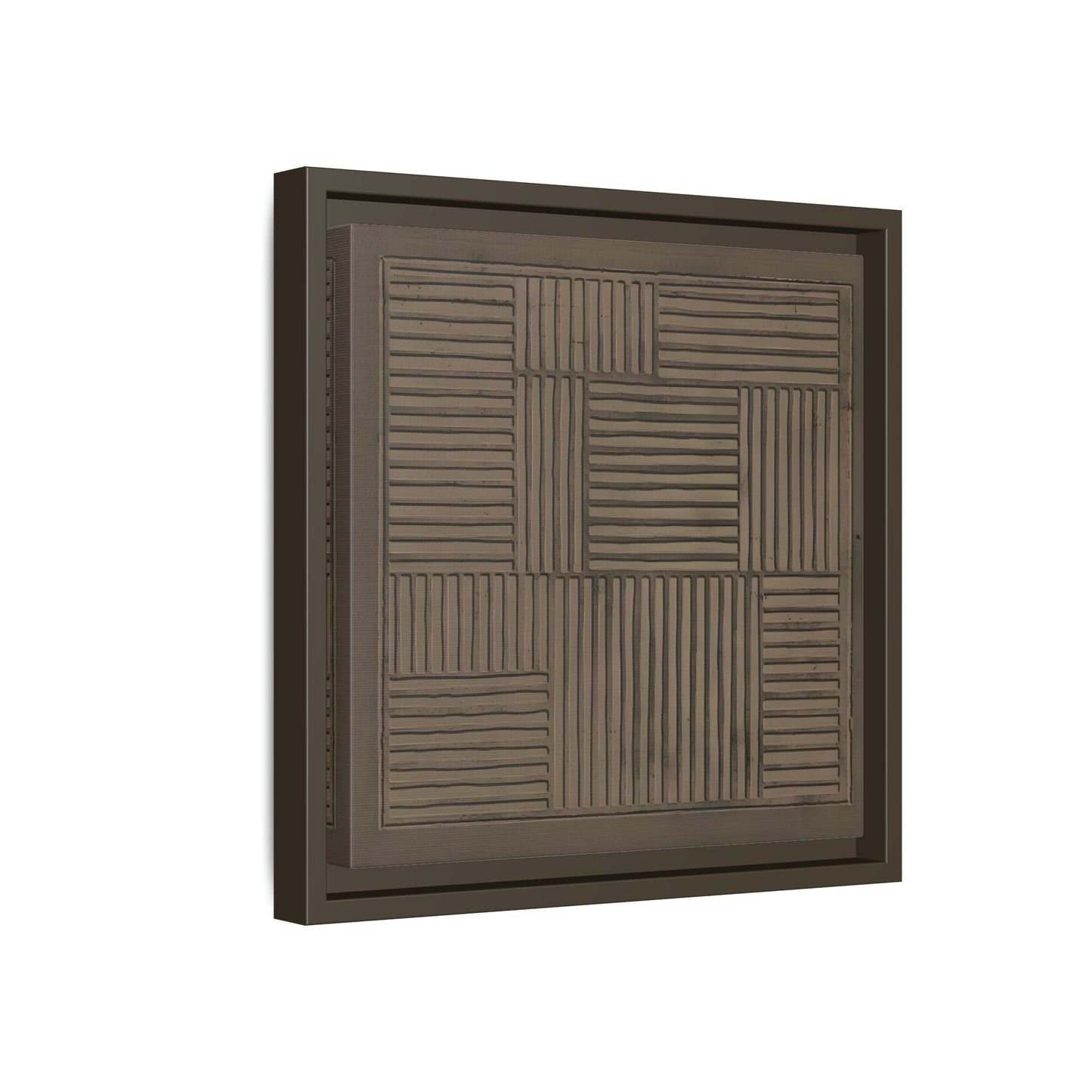 Framed Japanese Canvas Wabi - Sabi Abstract Minimalist Print - YesArtYes