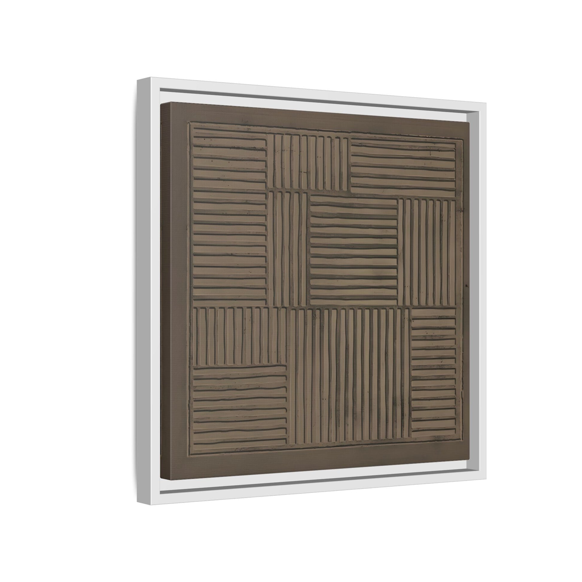 Framed Japanese Canvas Wabi - Sabi Abstract Minimalist Print - YesArtYes