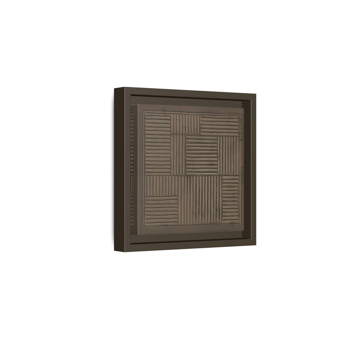 Framed Japanese Canvas Wabi - Sabi Abstract Minimalist Print - YesArtYes