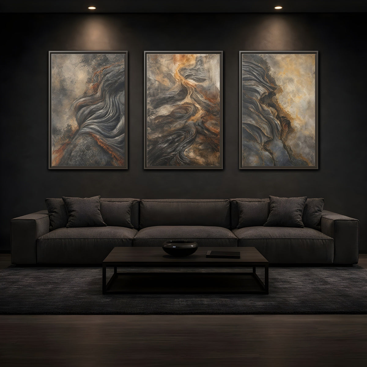 Coordinated trio room mockup 1