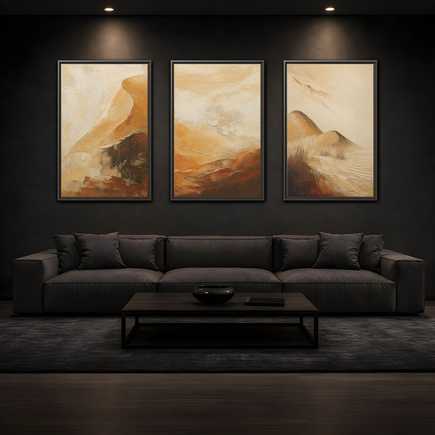 Coordinated trio room mockup 1