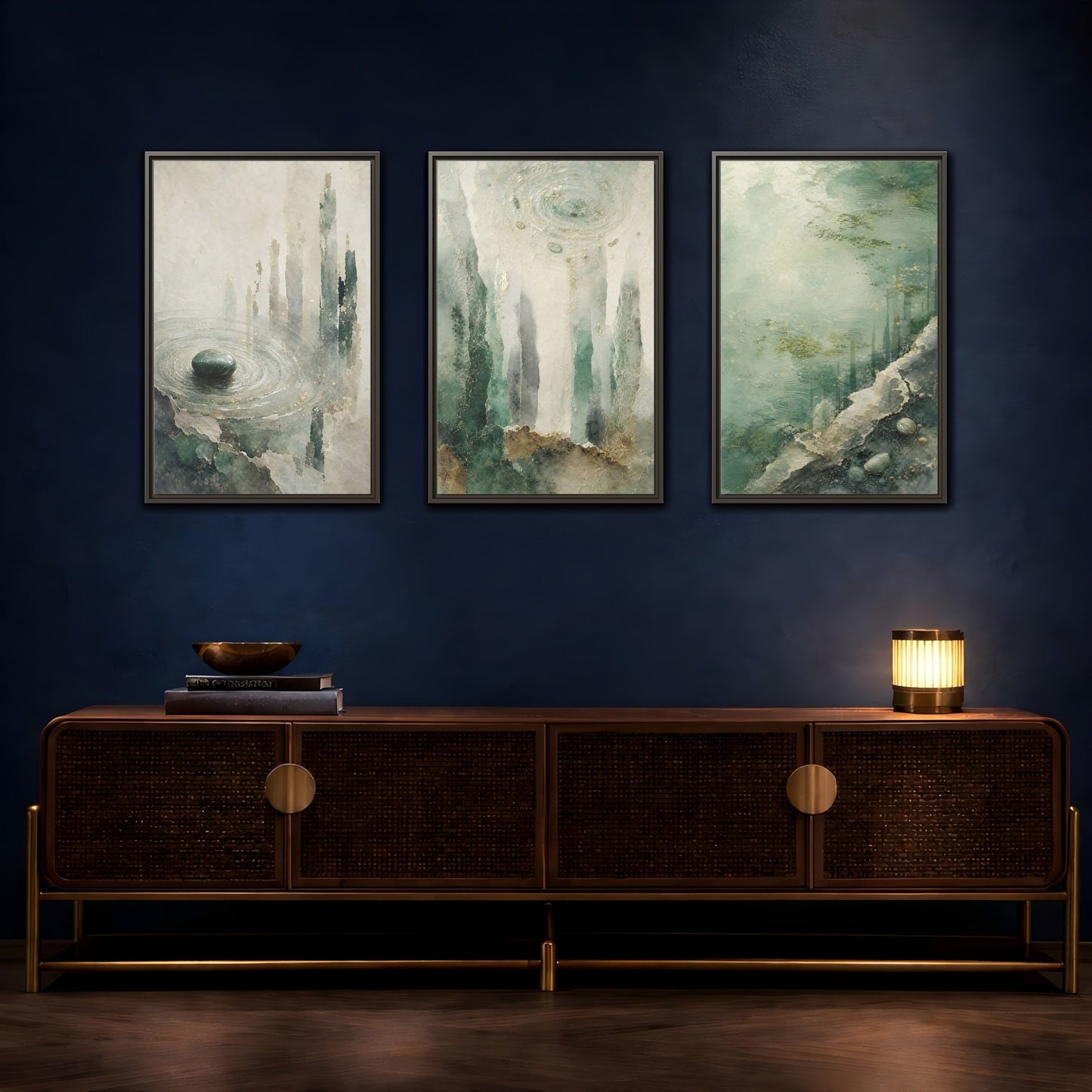 Coordinated trio room mockup 3