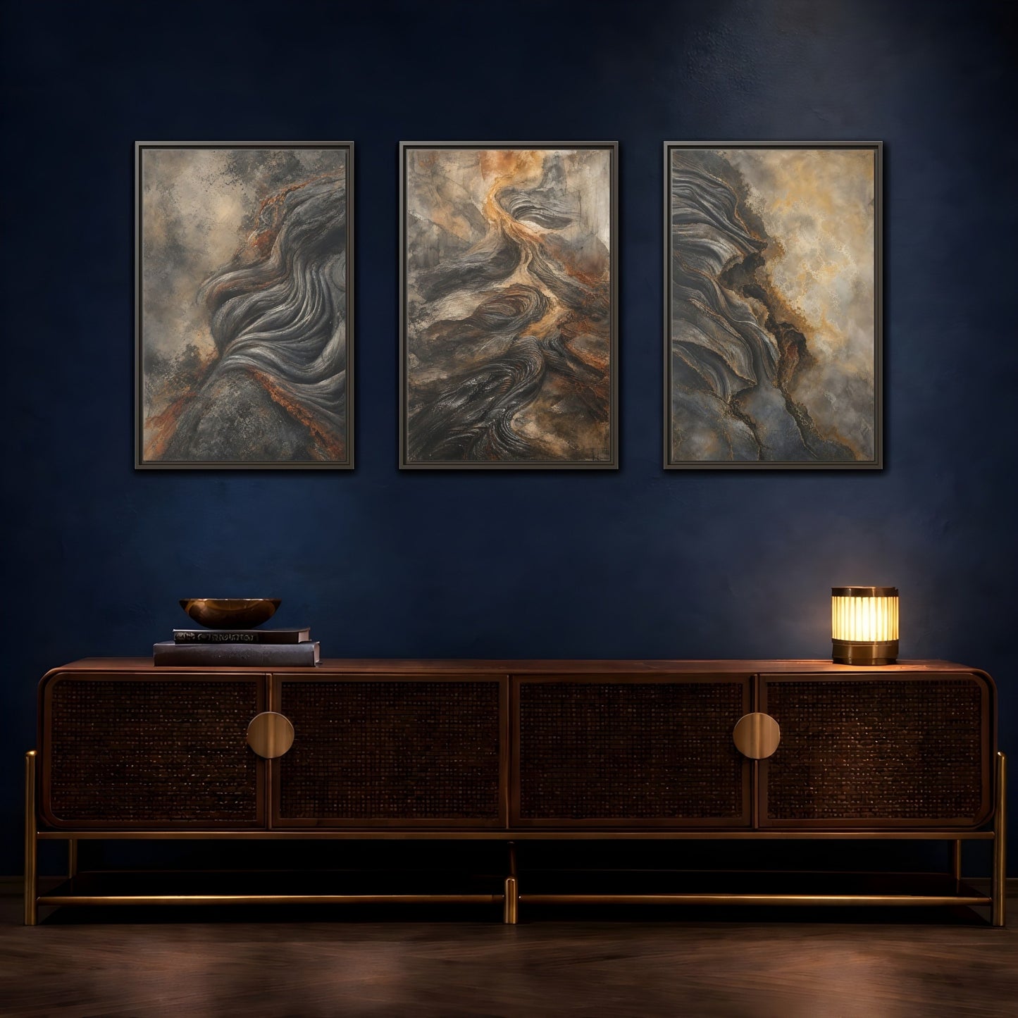 Coordinated trio room mockup 3