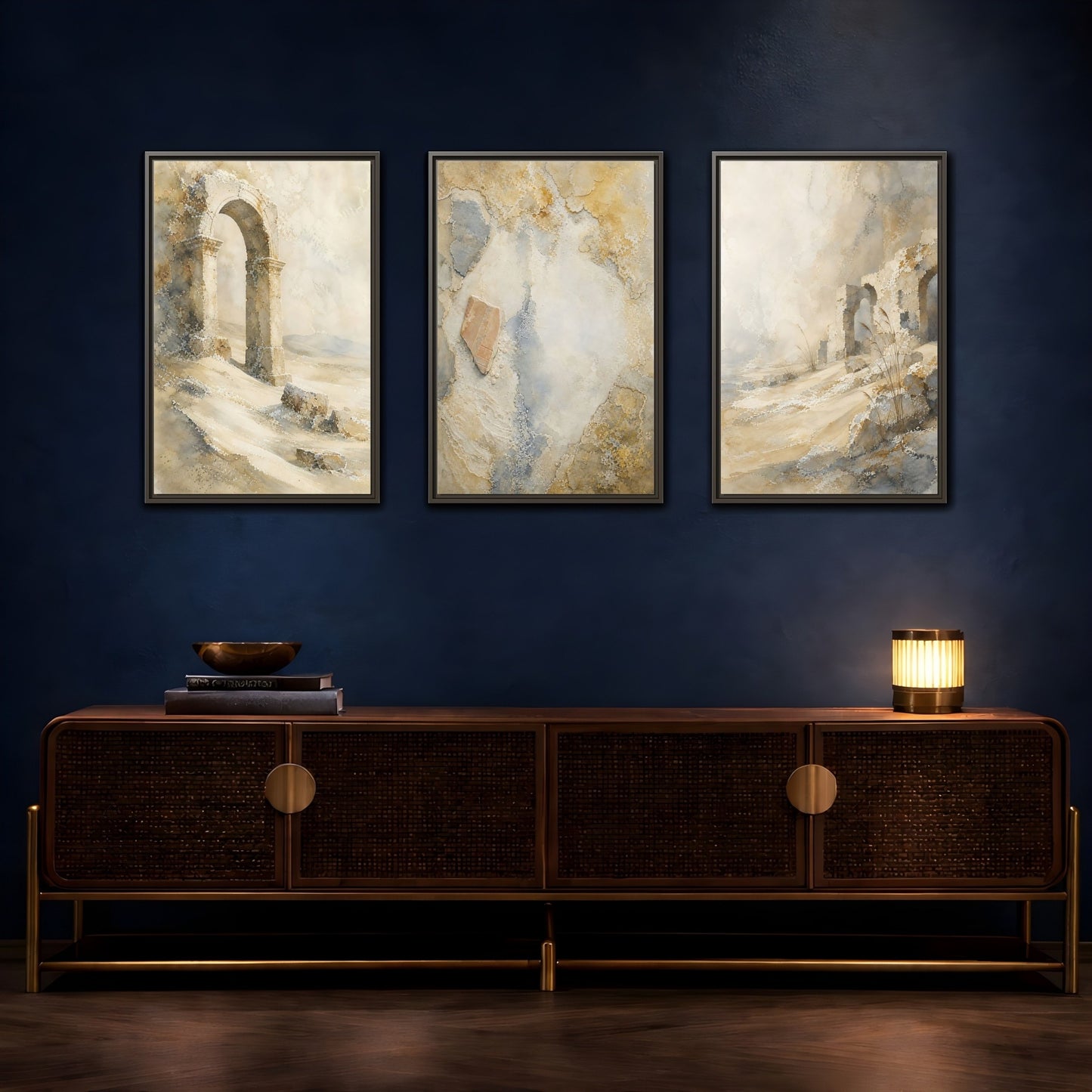 Coordinated trio room mockup 3