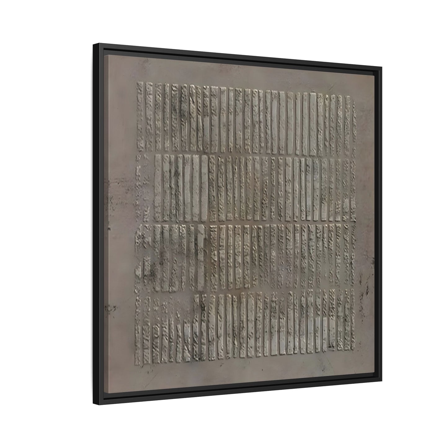 Framed Wabi - Sabi Line Wall Art 3D Print on Canvas - YesArtYes