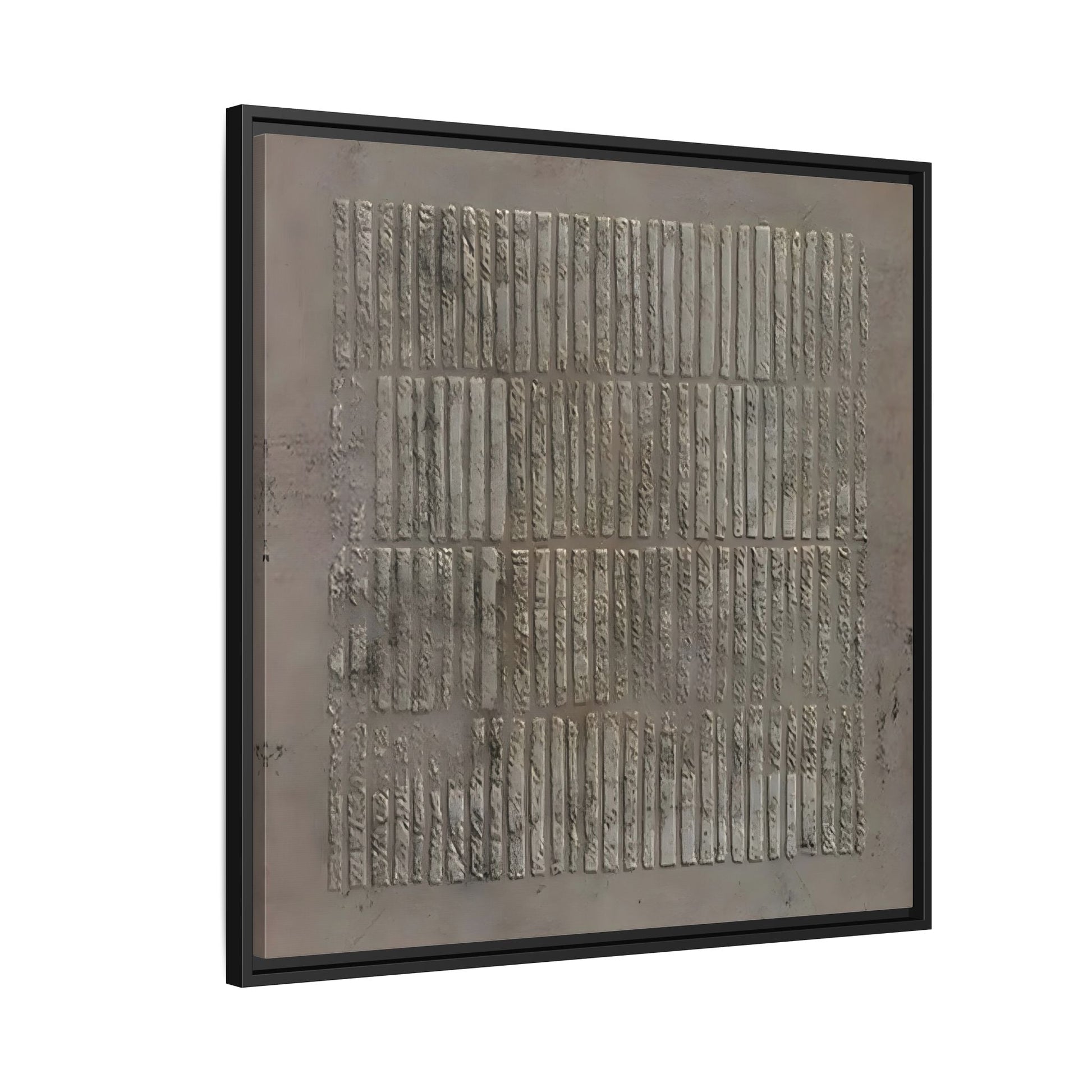 Framed Wabi - Sabi Line Wall Art 3D Print on Canvas - YesArtYes