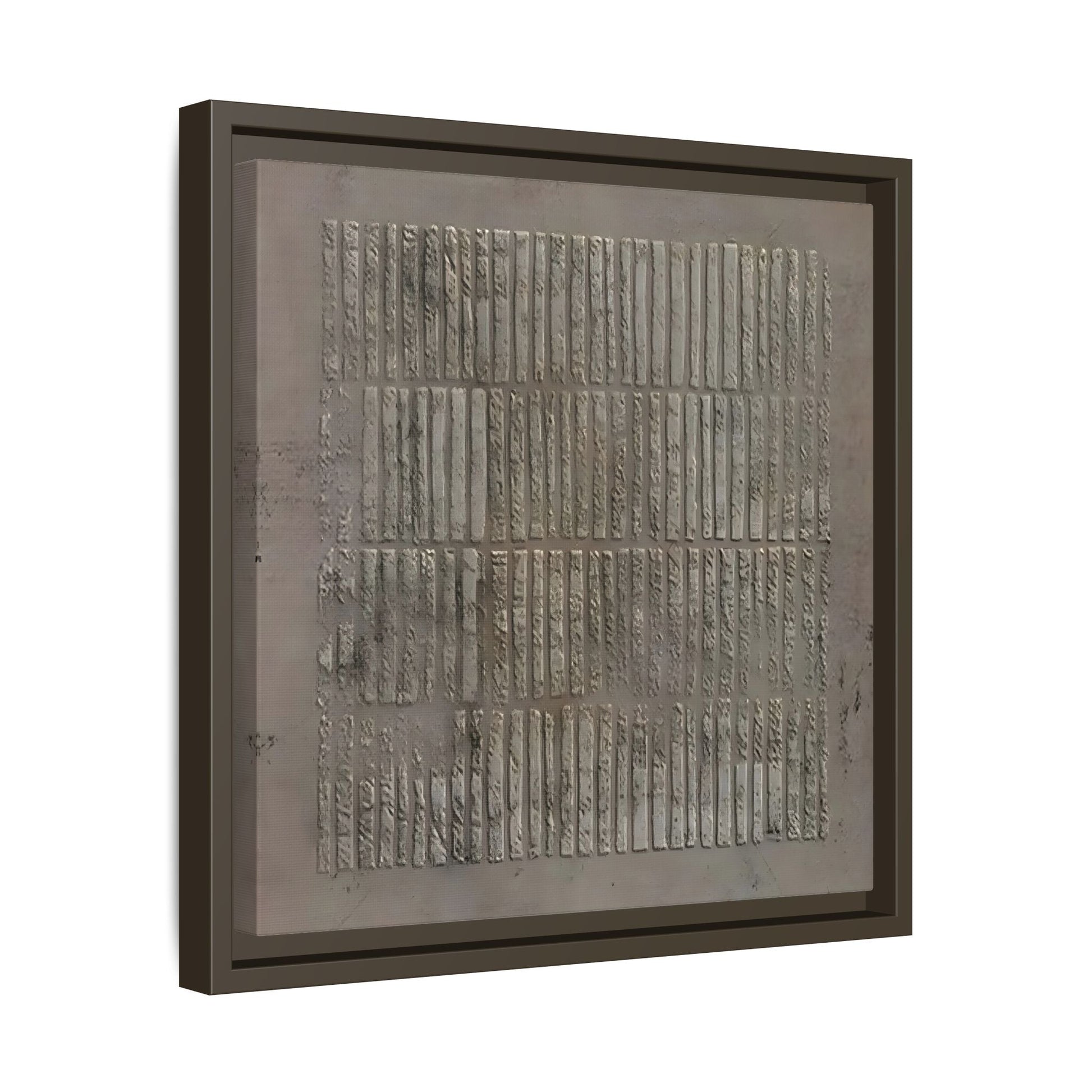 Framed Wabi - Sabi Line Wall Art 3D Print on Canvas - YesArtYes