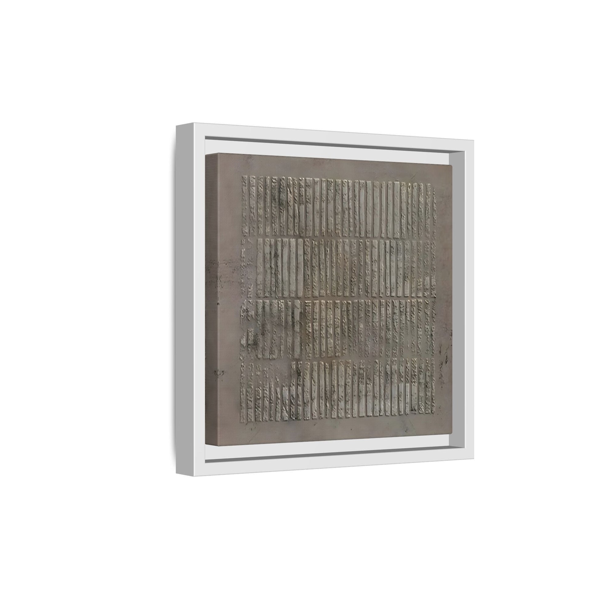 Framed Wabi - Sabi Line Wall Art 3D Print on Canvas - YesArtYes
