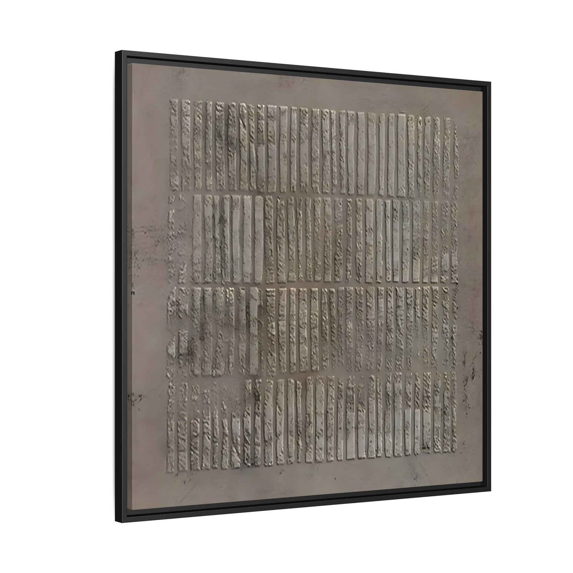 Framed Wabi - Sabi Line Wall Art 3D Print on Canvas - YesArtYes