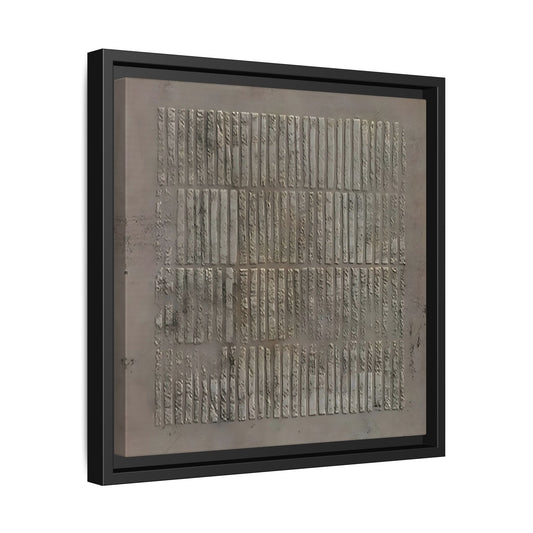 Framed Wabi - Sabi Line Wall Art 3D Print on Canvas - YesArtYes