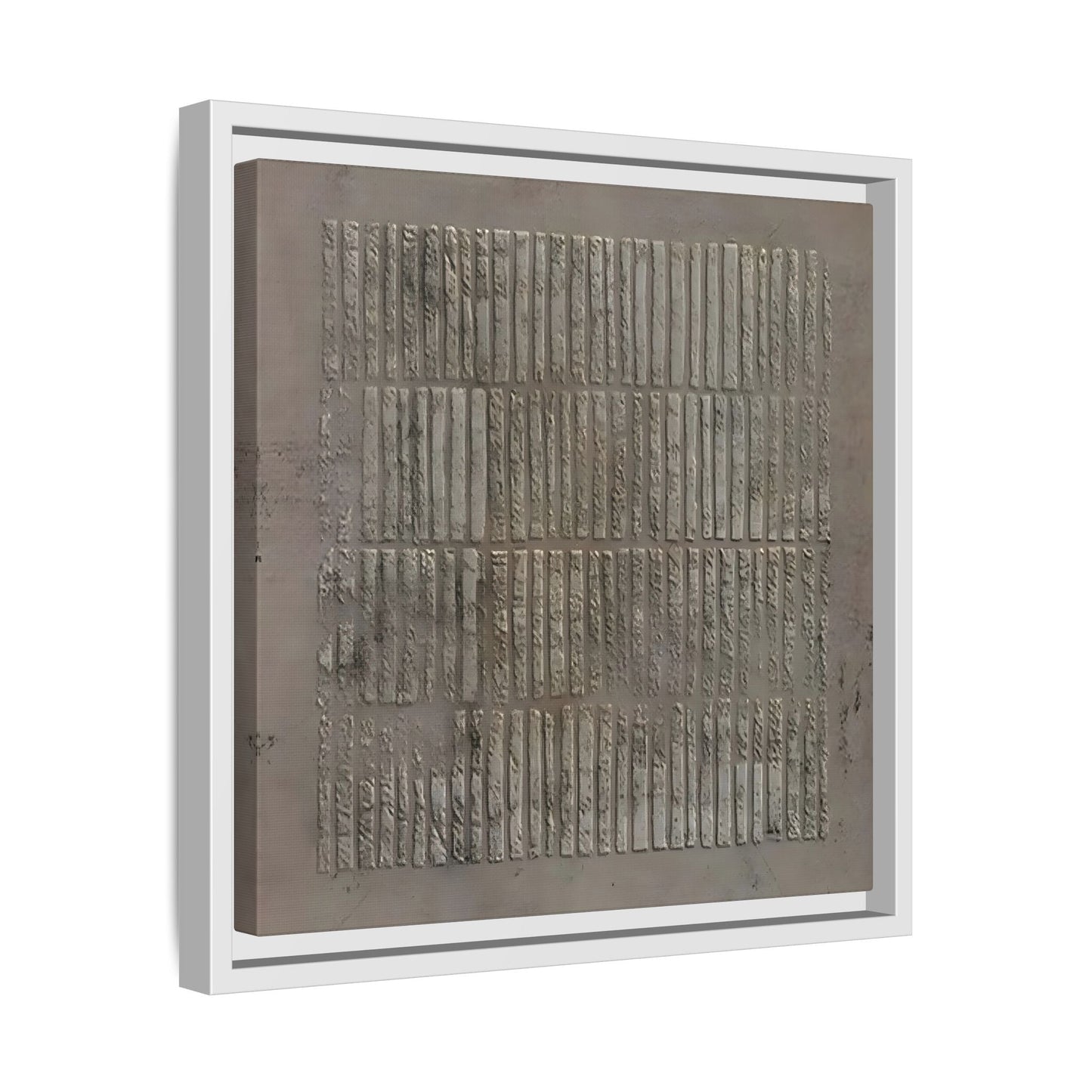Framed Wabi - Sabi Line Wall Art 3D Print on Canvas - YesArtYes