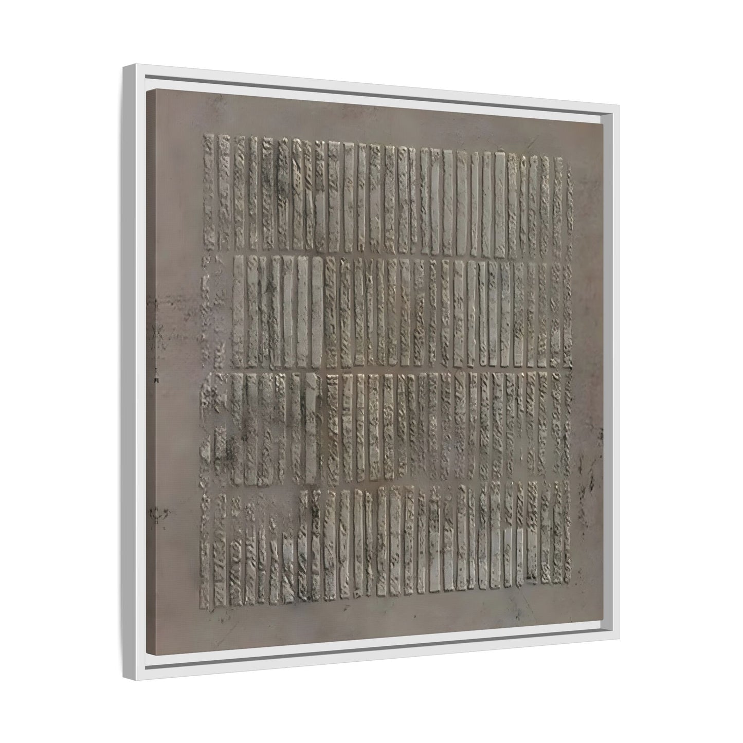 Framed Wabi - Sabi Line Wall Art 3D Print on Canvas - YesArtYes