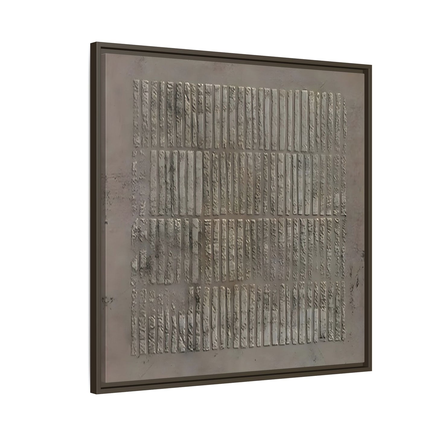 Framed Wabi - Sabi Line Wall Art 3D Print on Canvas - YesArtYes