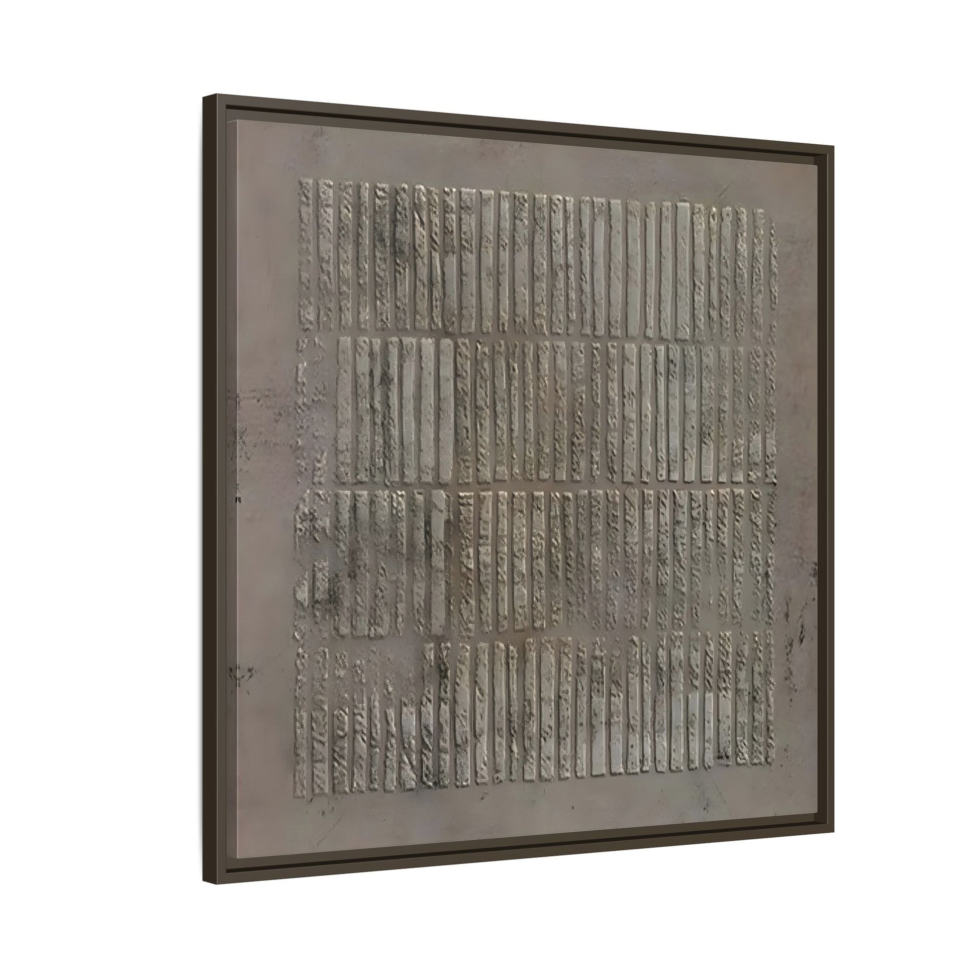 Framed Wabi - Sabi Line Wall Art 3D Print on Canvas - YesArtYes