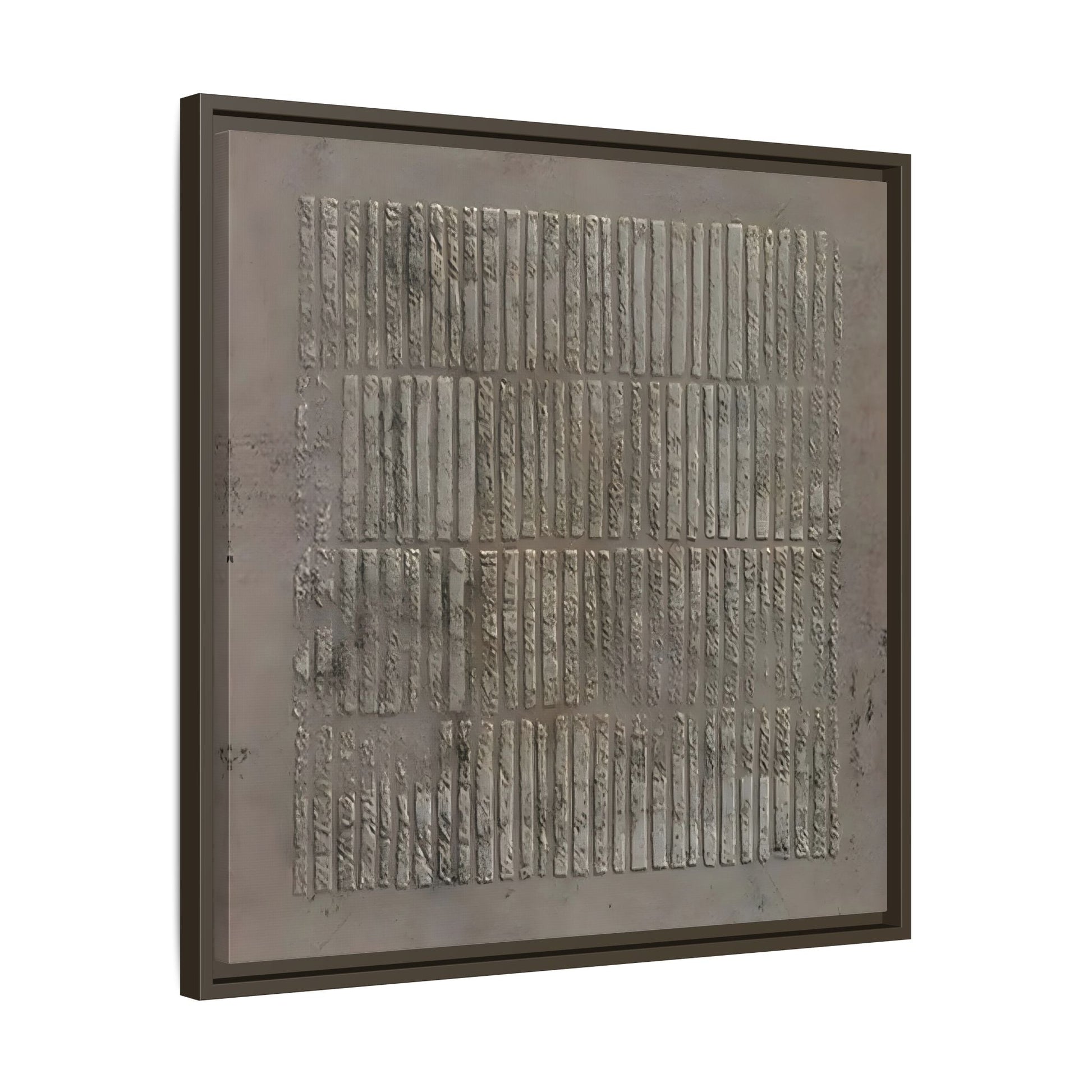Framed Wabi - Sabi Line Wall Art 3D Print on Canvas - YesArtYes