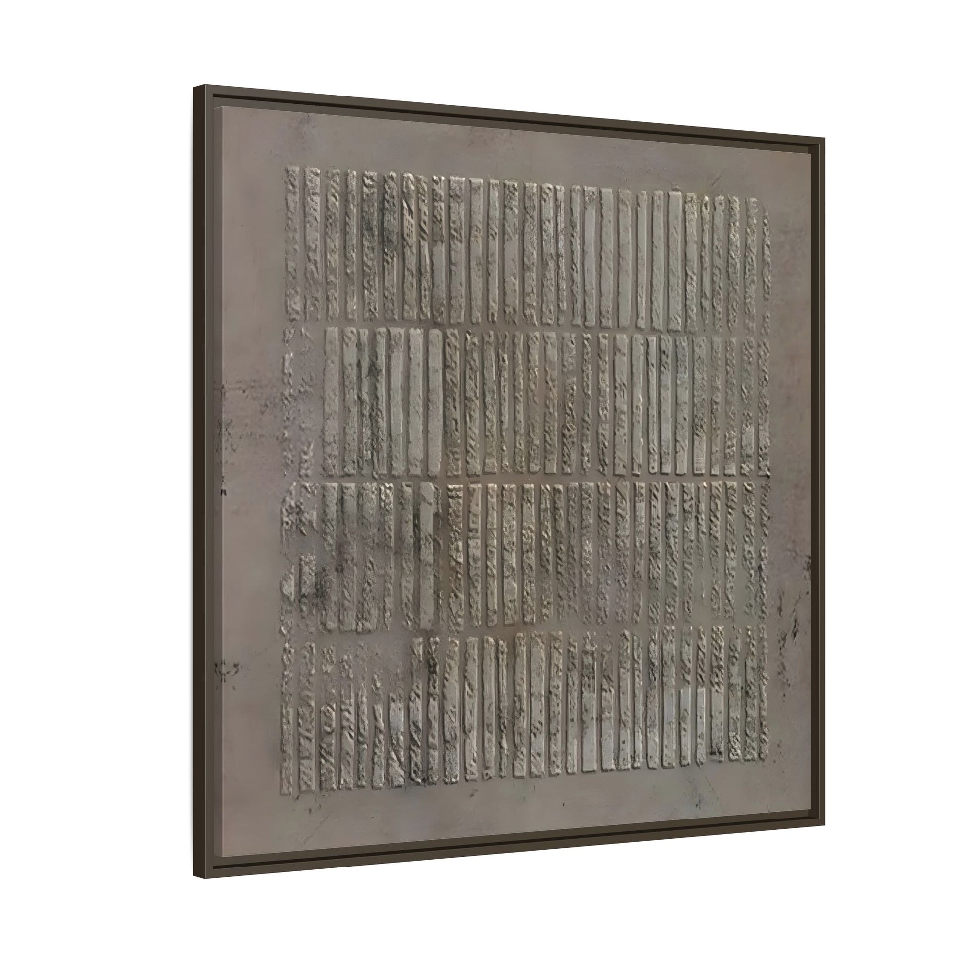 Framed Wabi - Sabi Line Wall Art 3D Print on Canvas - YesArtYes