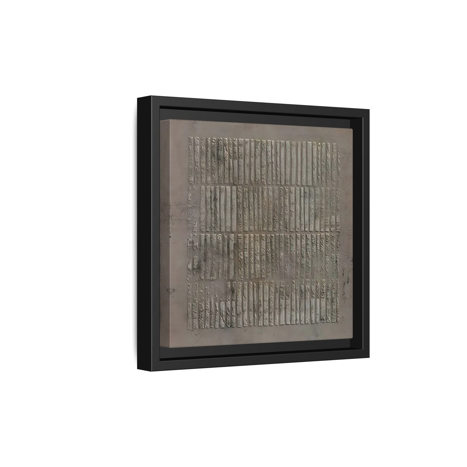 Framed Wabi - Sabi Line Wall Art 3D Print on Canvas - YesArtYes