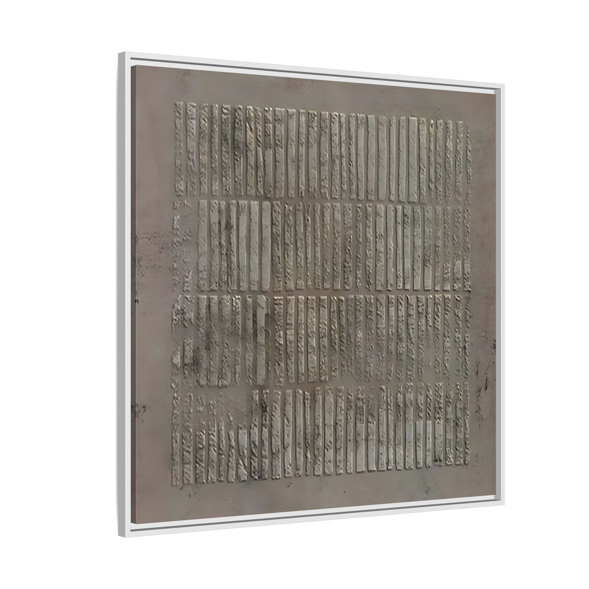 Framed Wabi - Sabi Line Wall Art 3D Print on Canvas - YesArtYes