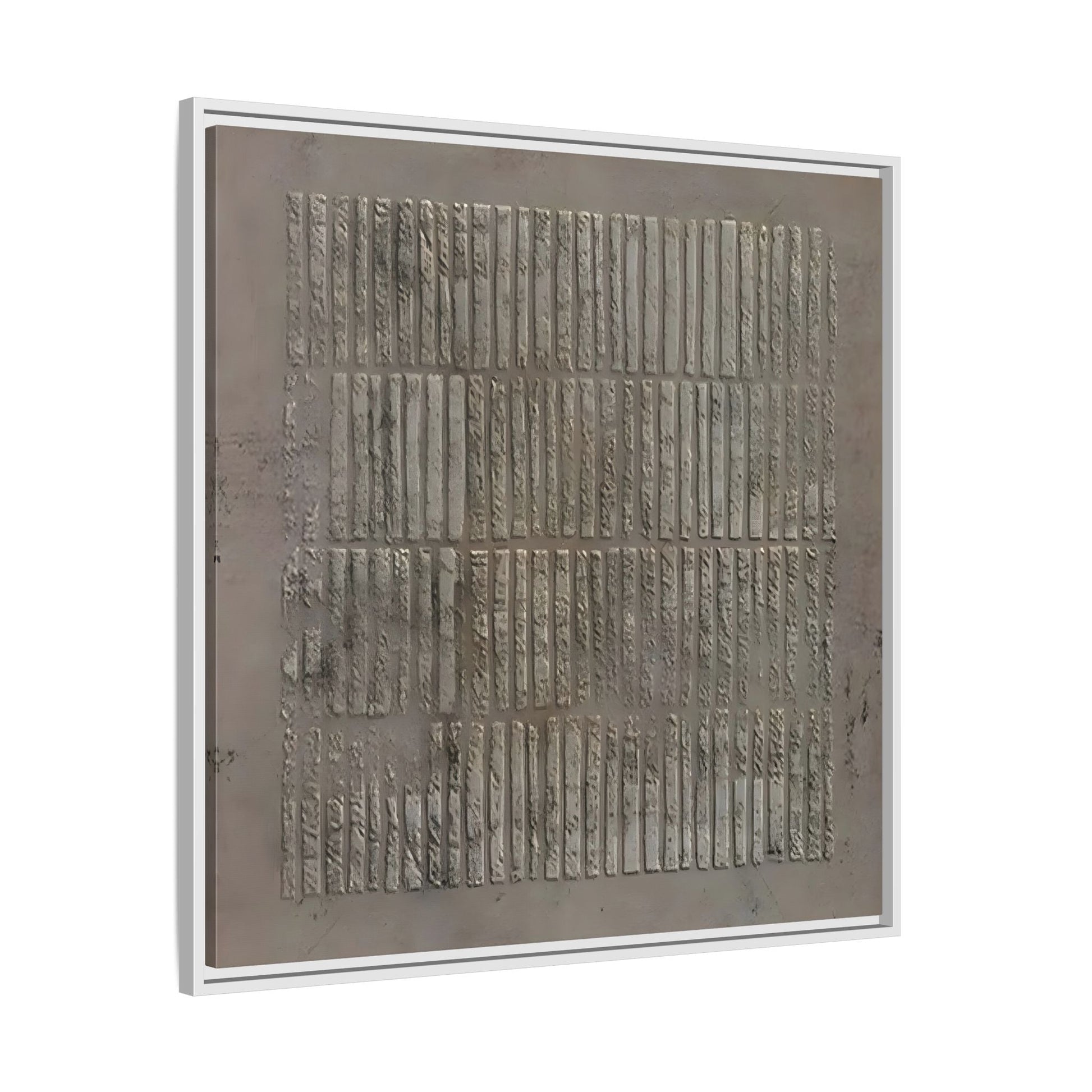Framed Wabi - Sabi Line Wall Art 3D Print on Canvas - YesArtYes