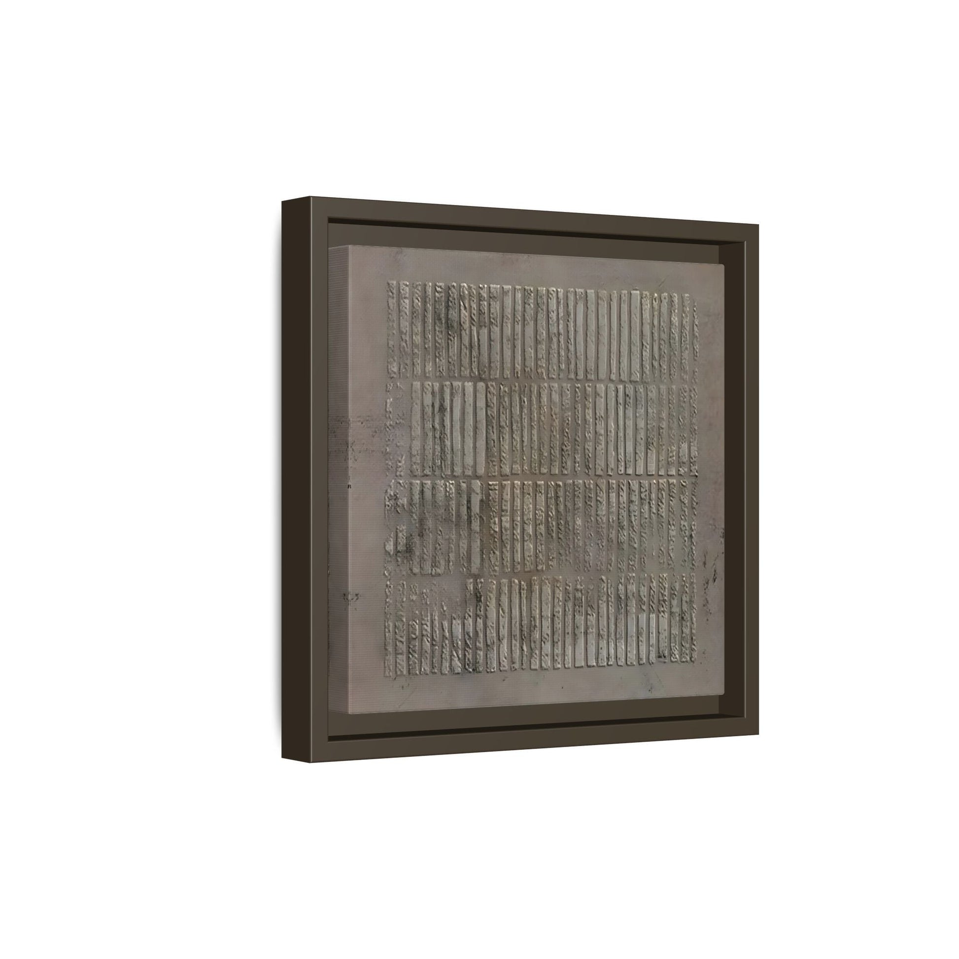 Framed Wabi - Sabi Line Wall Art 3D Print on Canvas - YesArtYes