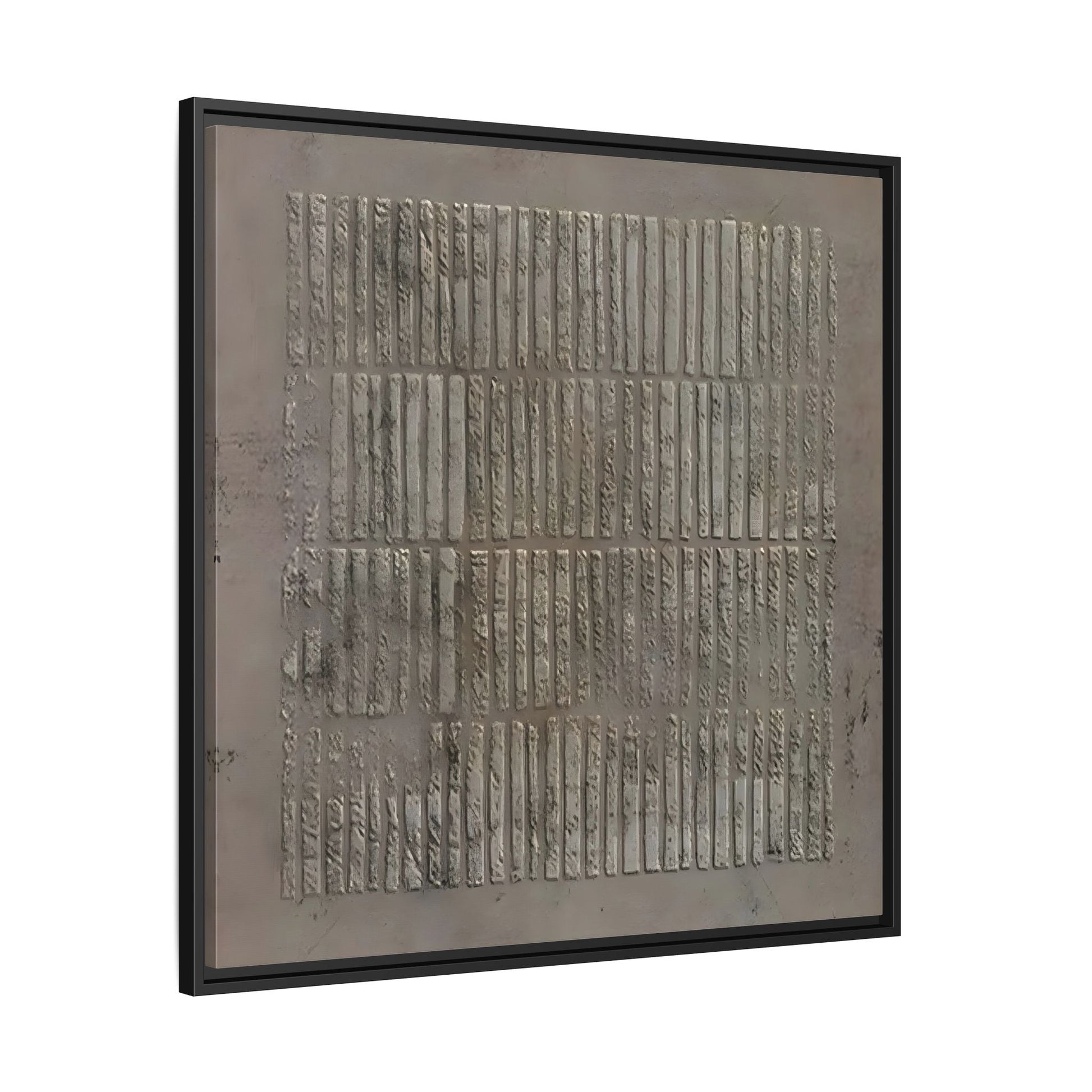 Framed Wabi - Sabi Line Wall Art 3D Print on Canvas - YesArtYes