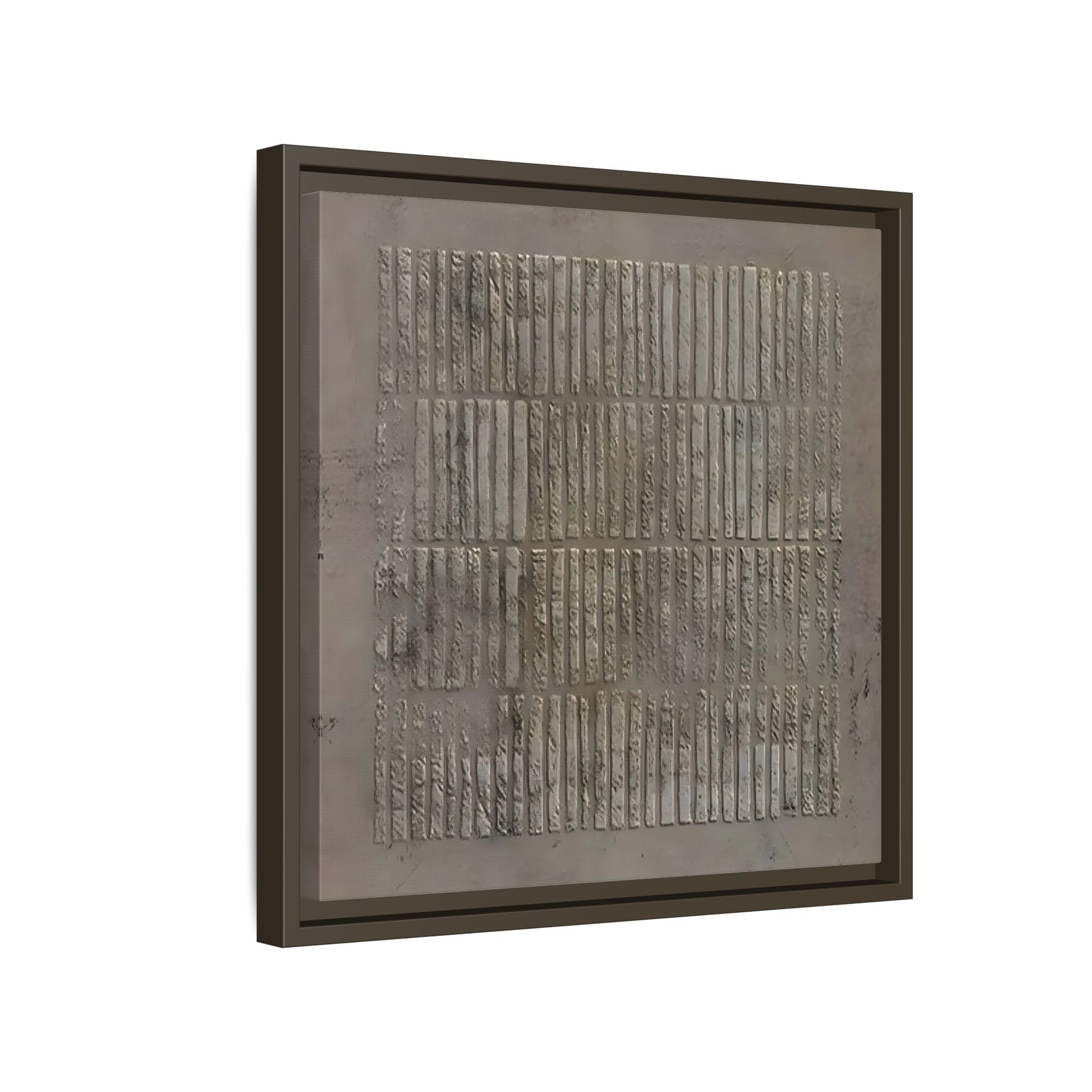 Framed Wabi - Sabi Line Wall Art 3D Print on Canvas - YesArtYes